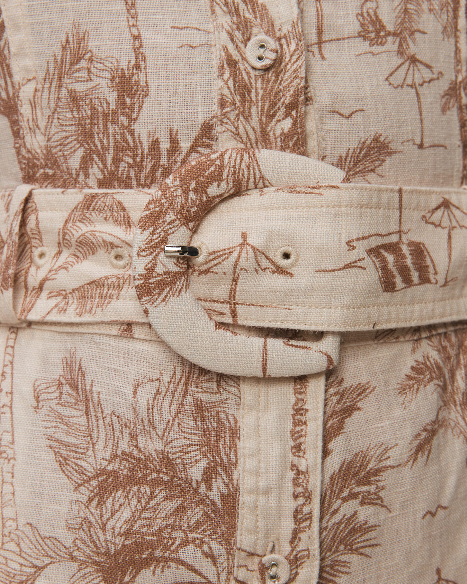 Women's linen jumpsuit MC2 Saint Barth Carola