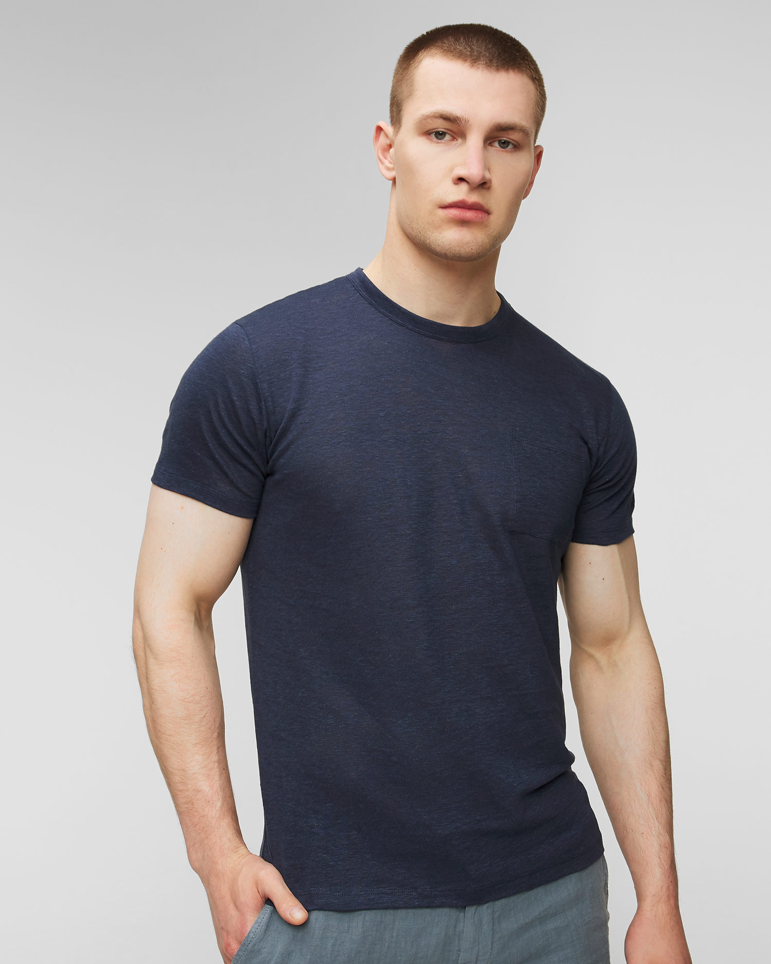 Linen T-shirt MC2 Saint Barth Ecstasea