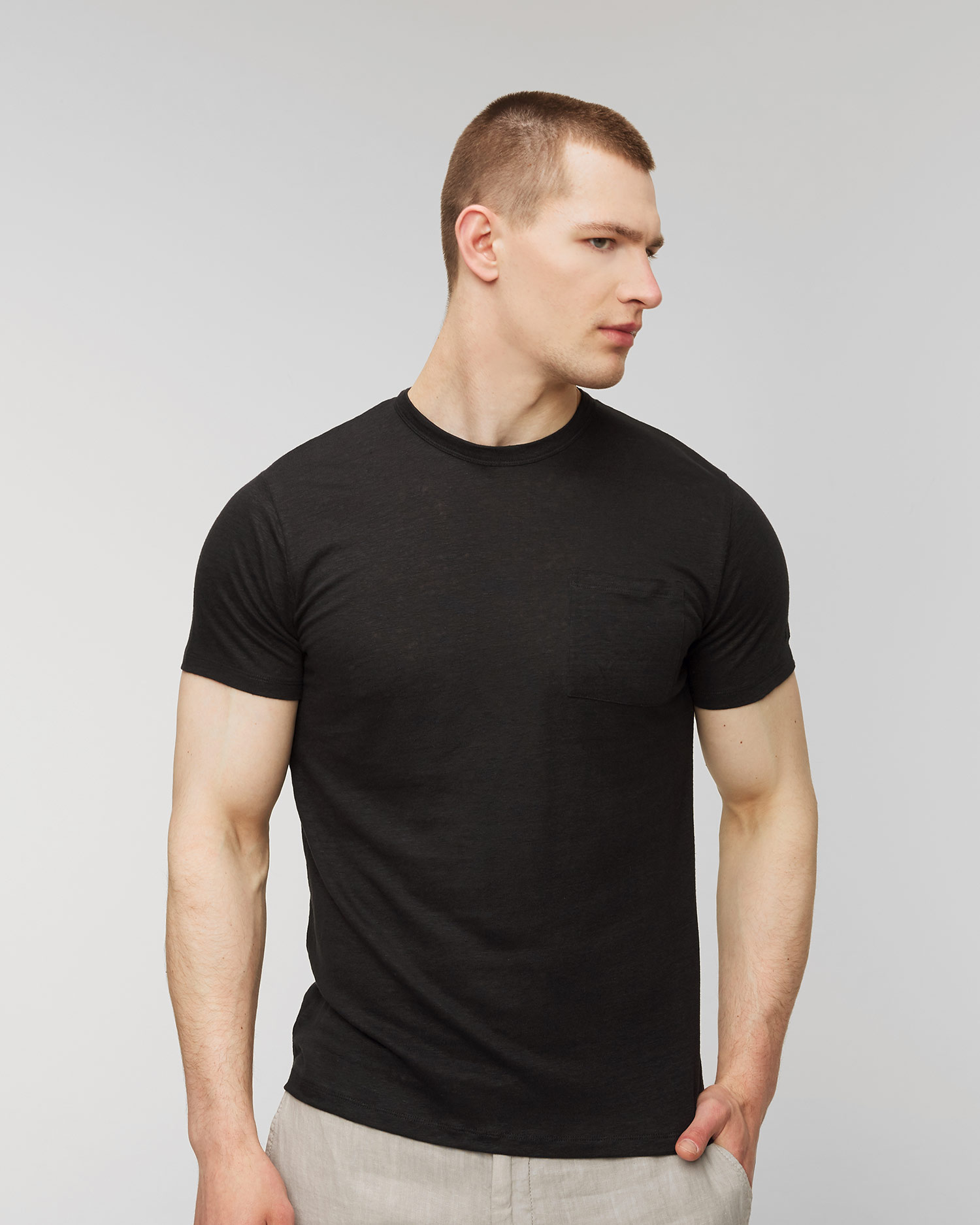 Linen T-shirt MC2 Saint Barth Ecstasea