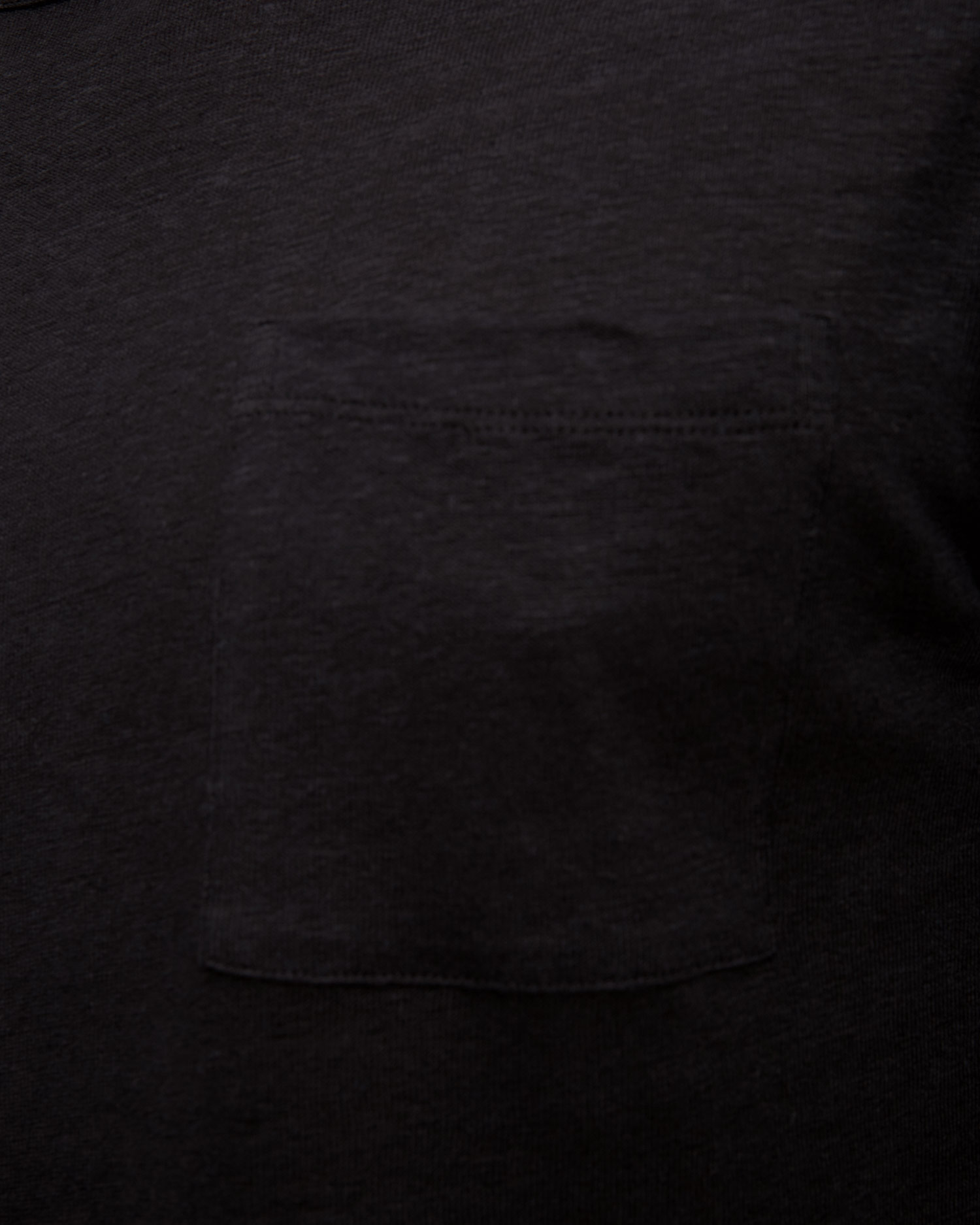 MC2 Saint Bart Herren-T-Shirt aus Leinen in Schwarz