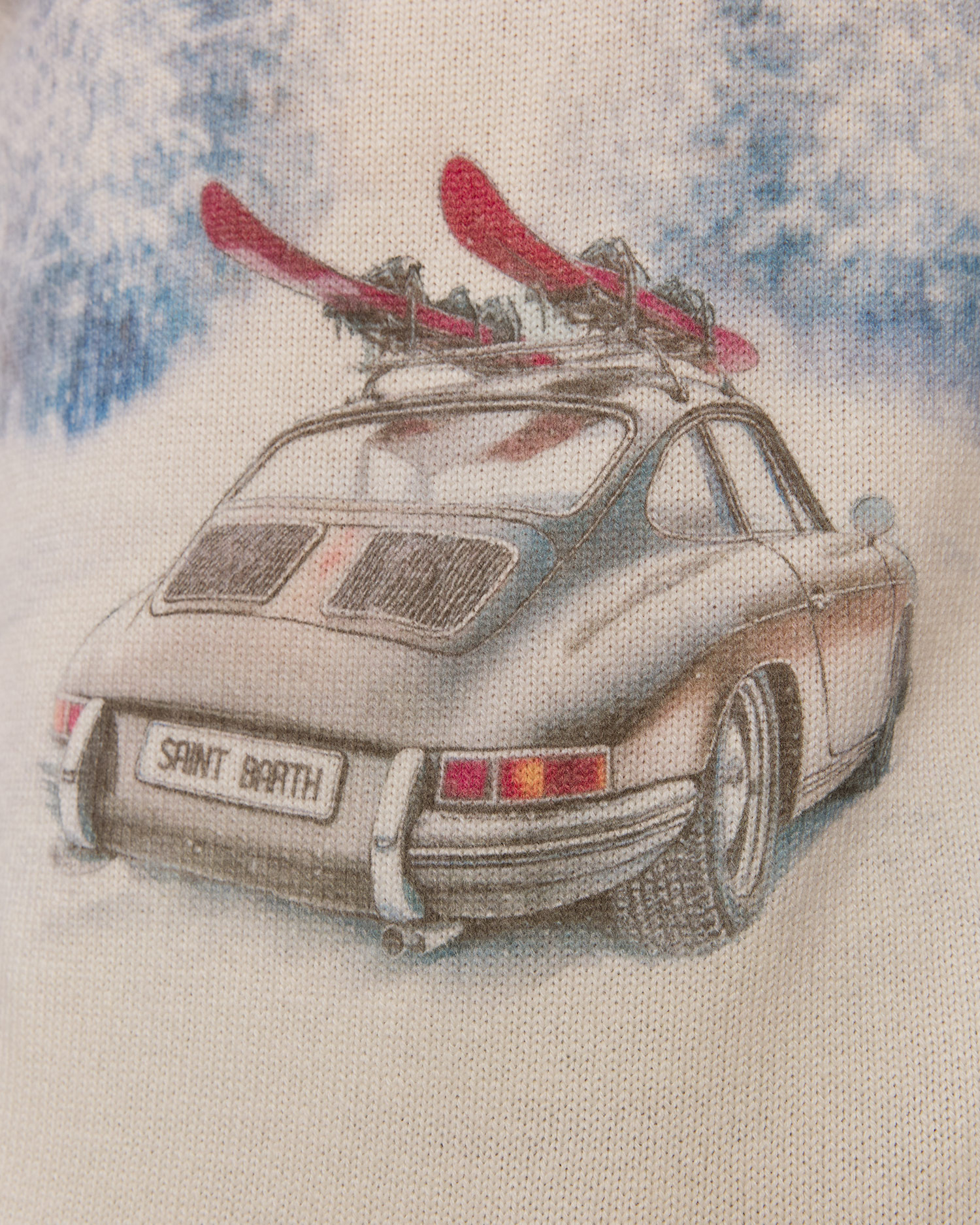 Sweter męski MC2 Saint Barth Heron Print