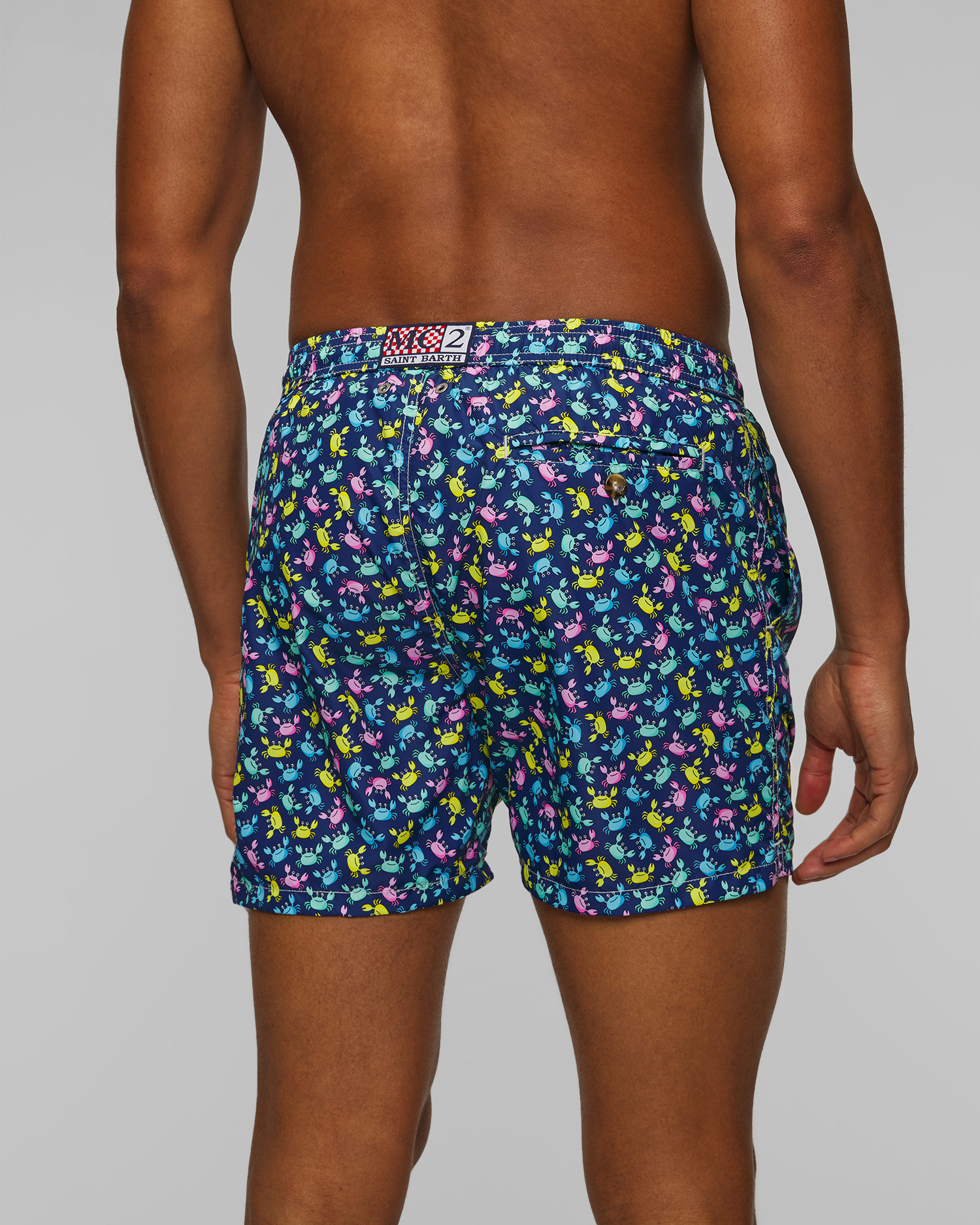 MC2 Saint Barth Lighting Micro Fantasy Badeshorts für Herren in Marineblau