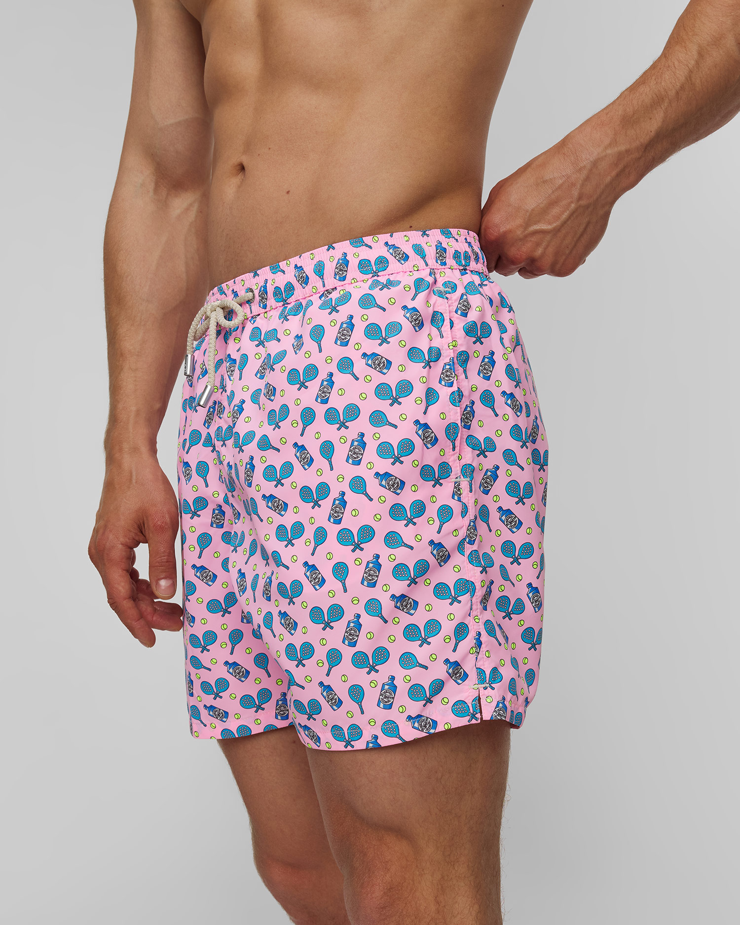 Chiloți de baie pentru bărbați MC2 Saint Barth Lighting Micro Fantasy