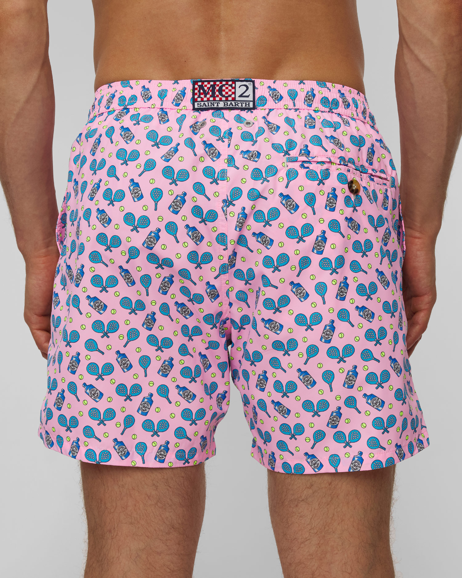 Chiloți de baie pentru bărbați MC2 Saint Barth Lighting Micro Fantasy