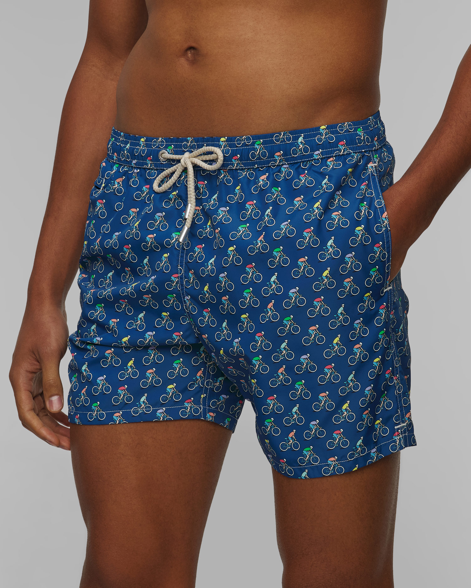 MC2 Saint Barth Lighting Micro Fantasy Badeshorts für Herren in Marineblau
