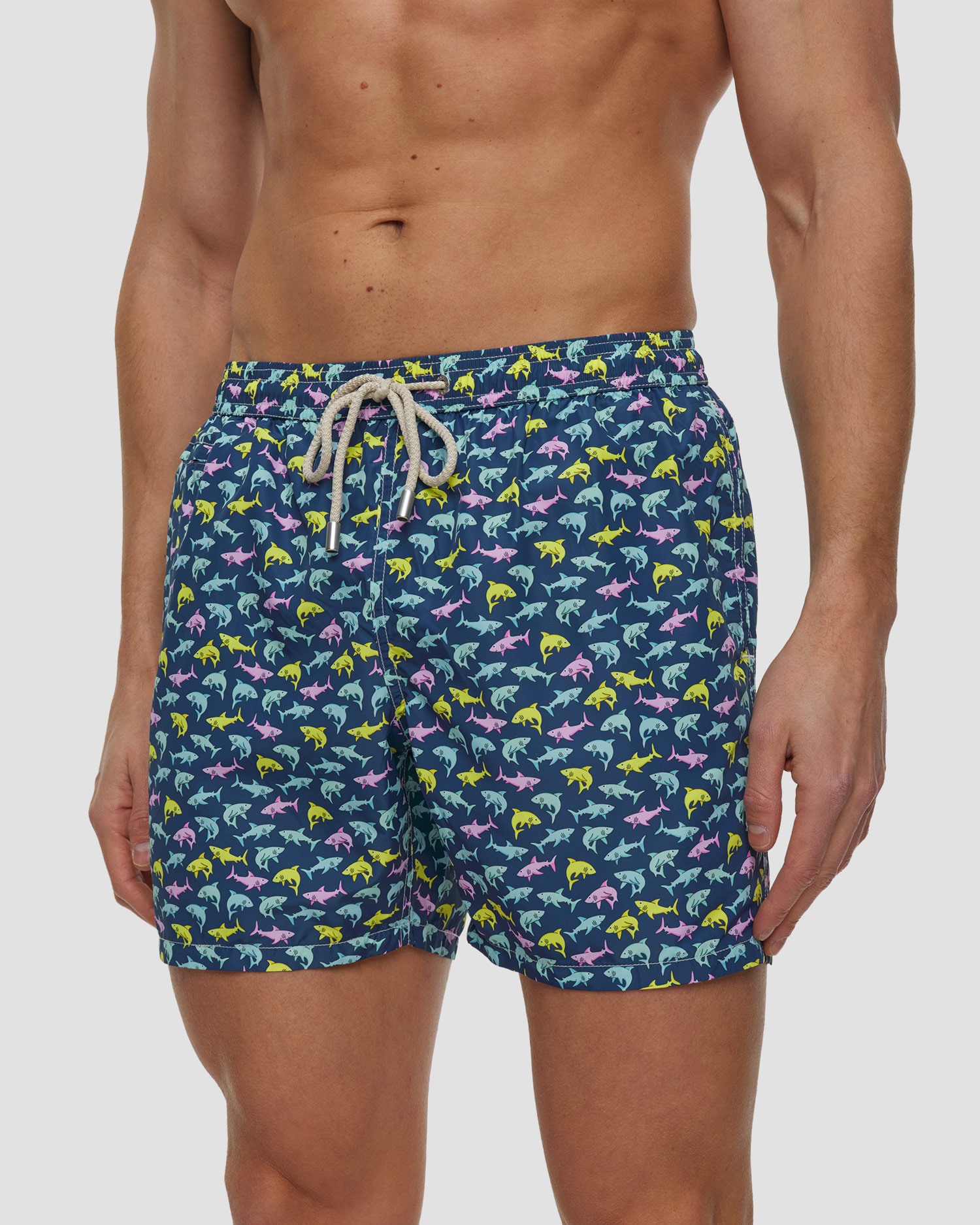 Shorts de baie pentru bărbați Saint Barth Lighting Micro Fantasy