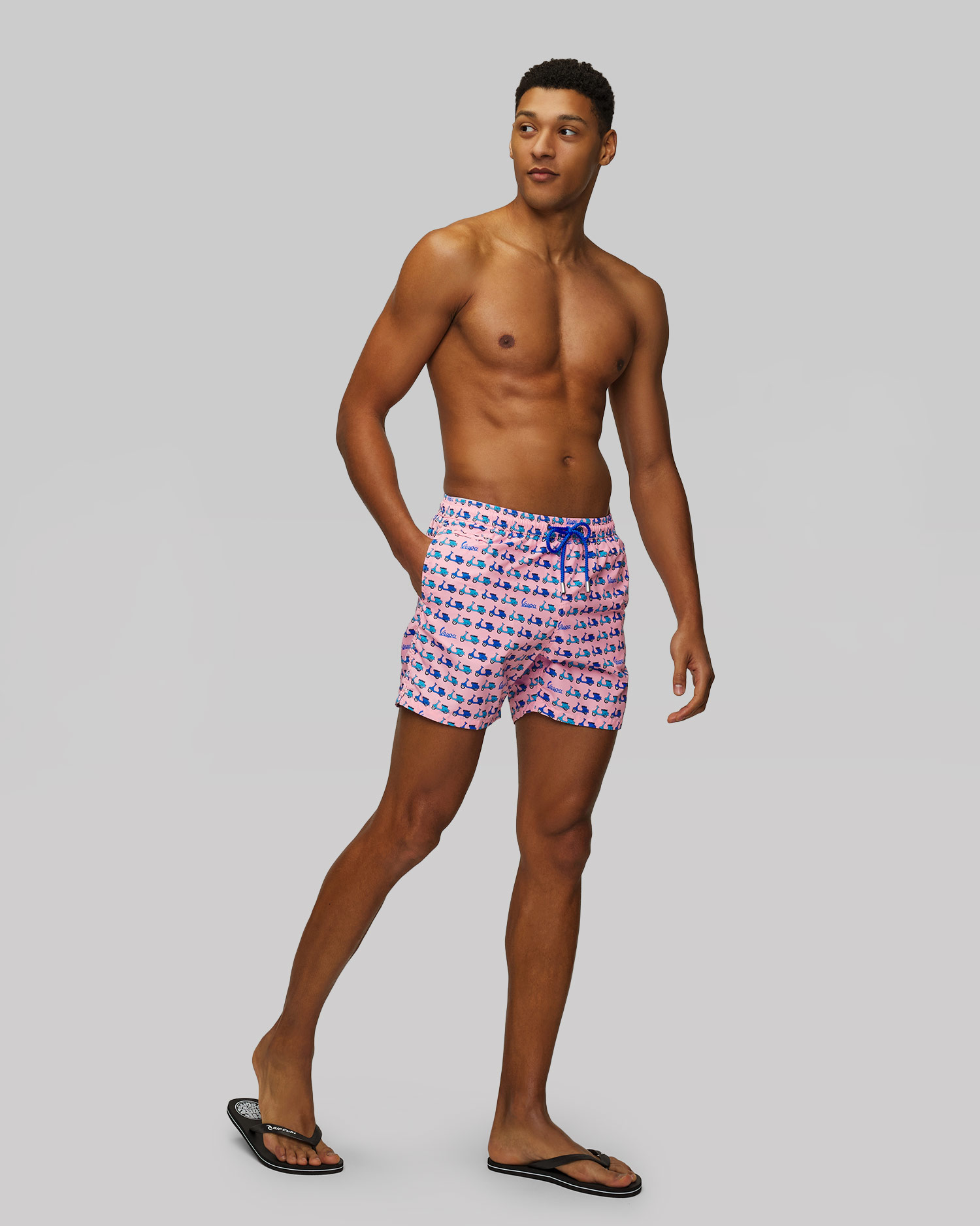 MC2 Saint Barth Lighting Micro Fantasy Badeshorts für Herren in Pink