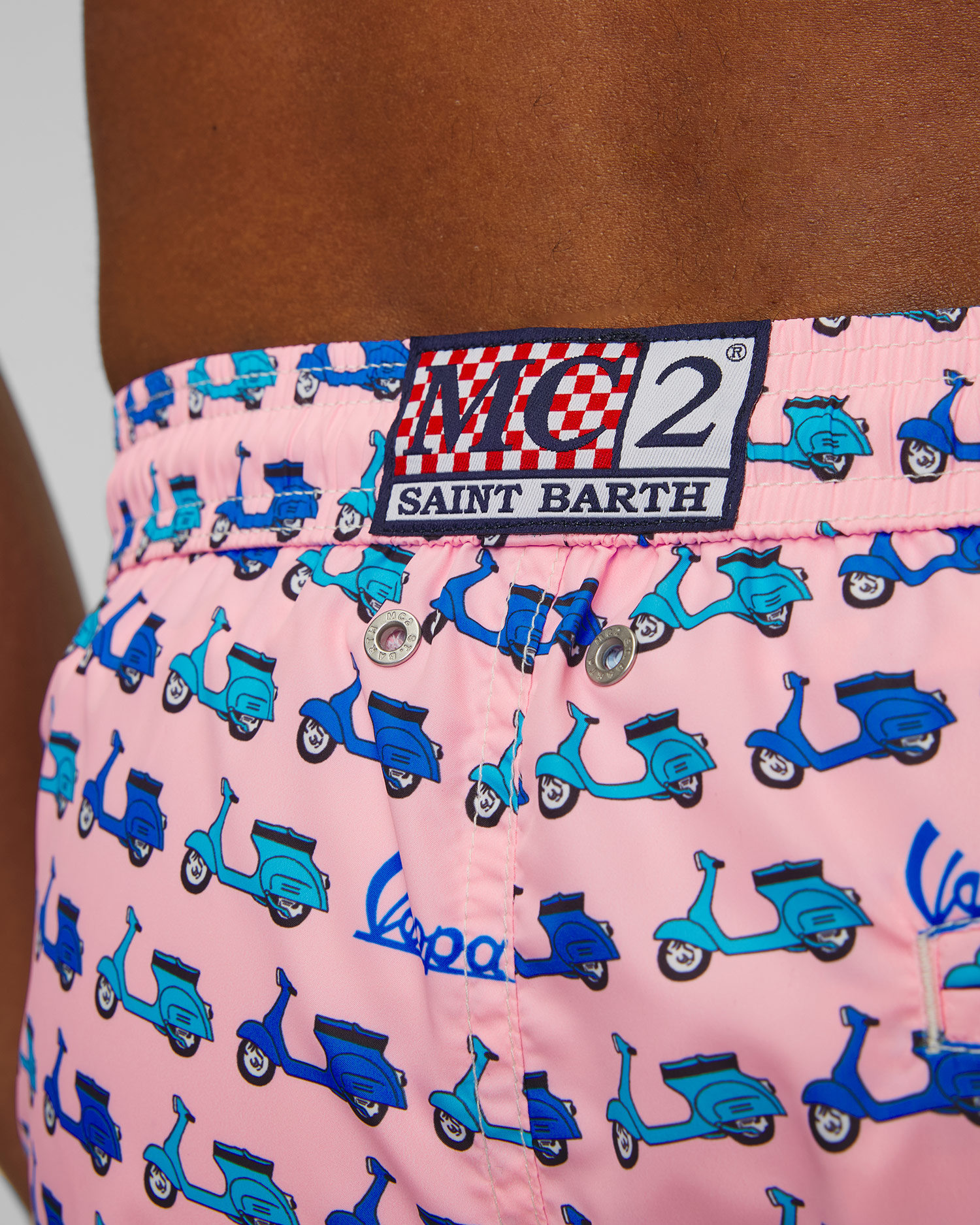 MC2 Saint Barth Lighting Micro Fantasy Badeshorts für Herren in Pink