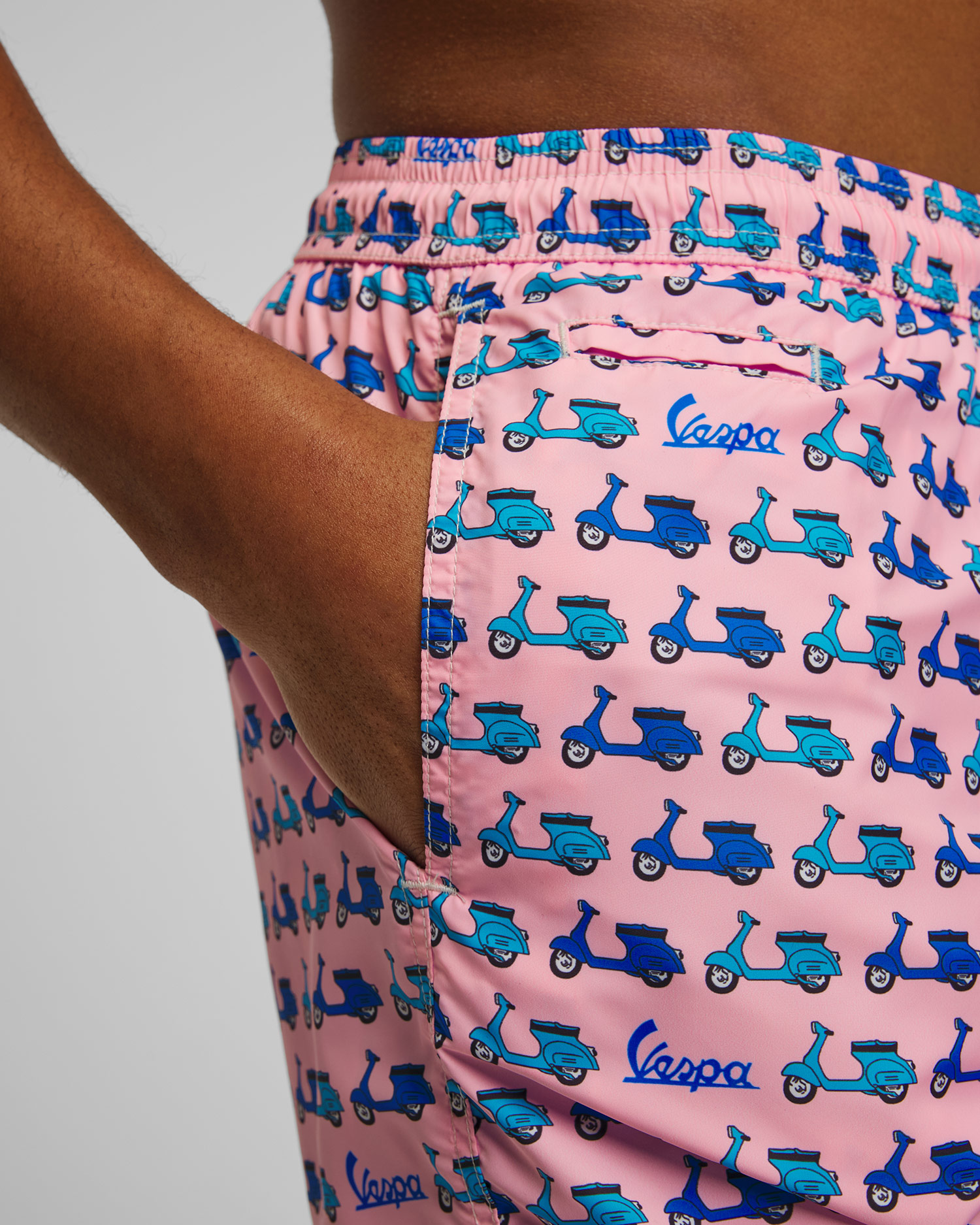 MC2 Saint Barth Lighting Micro Fantasy Badeshorts für Herren in Pink