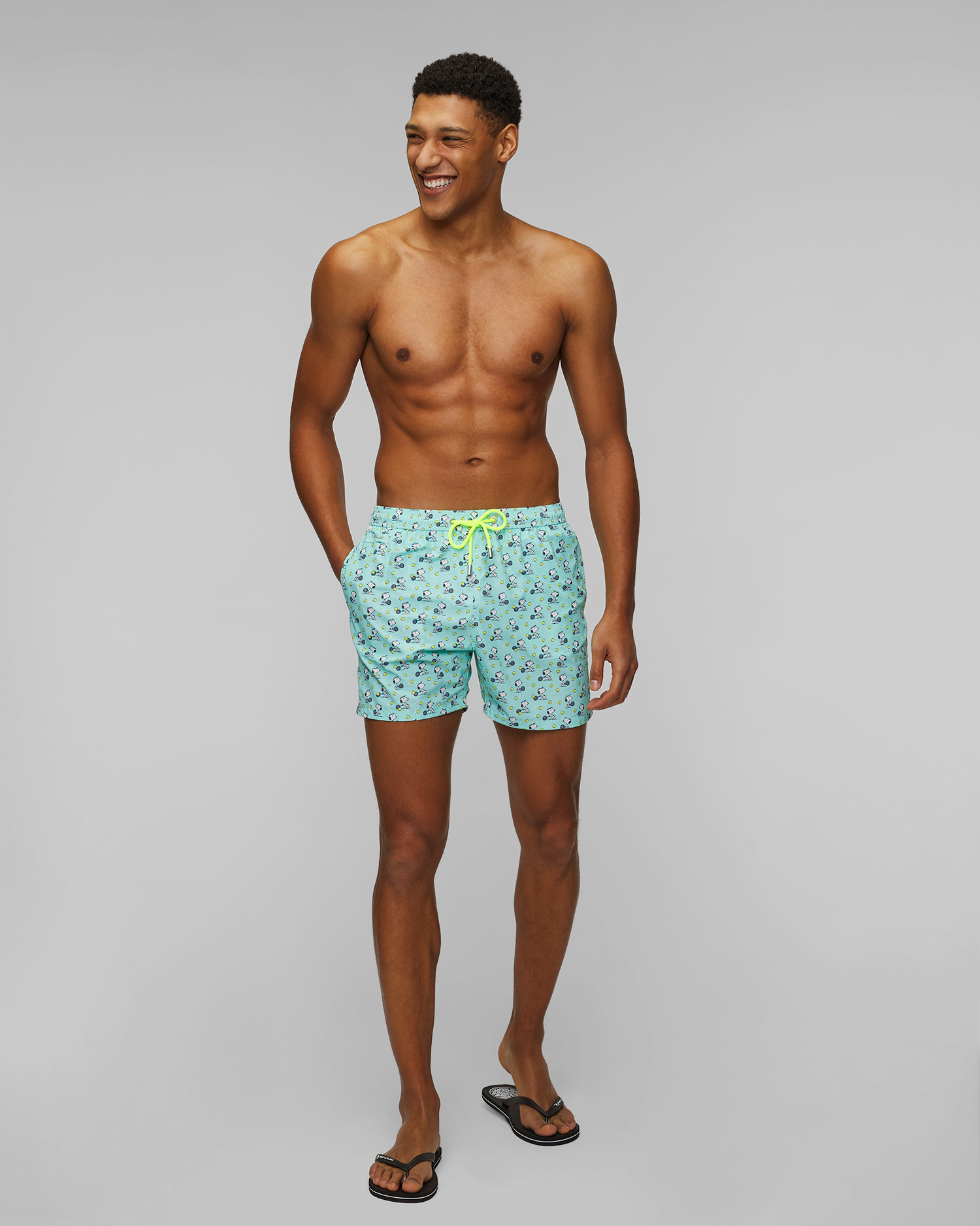 Men's swimming trunks MC2 Saint Barth Lighting Micro Fantasy