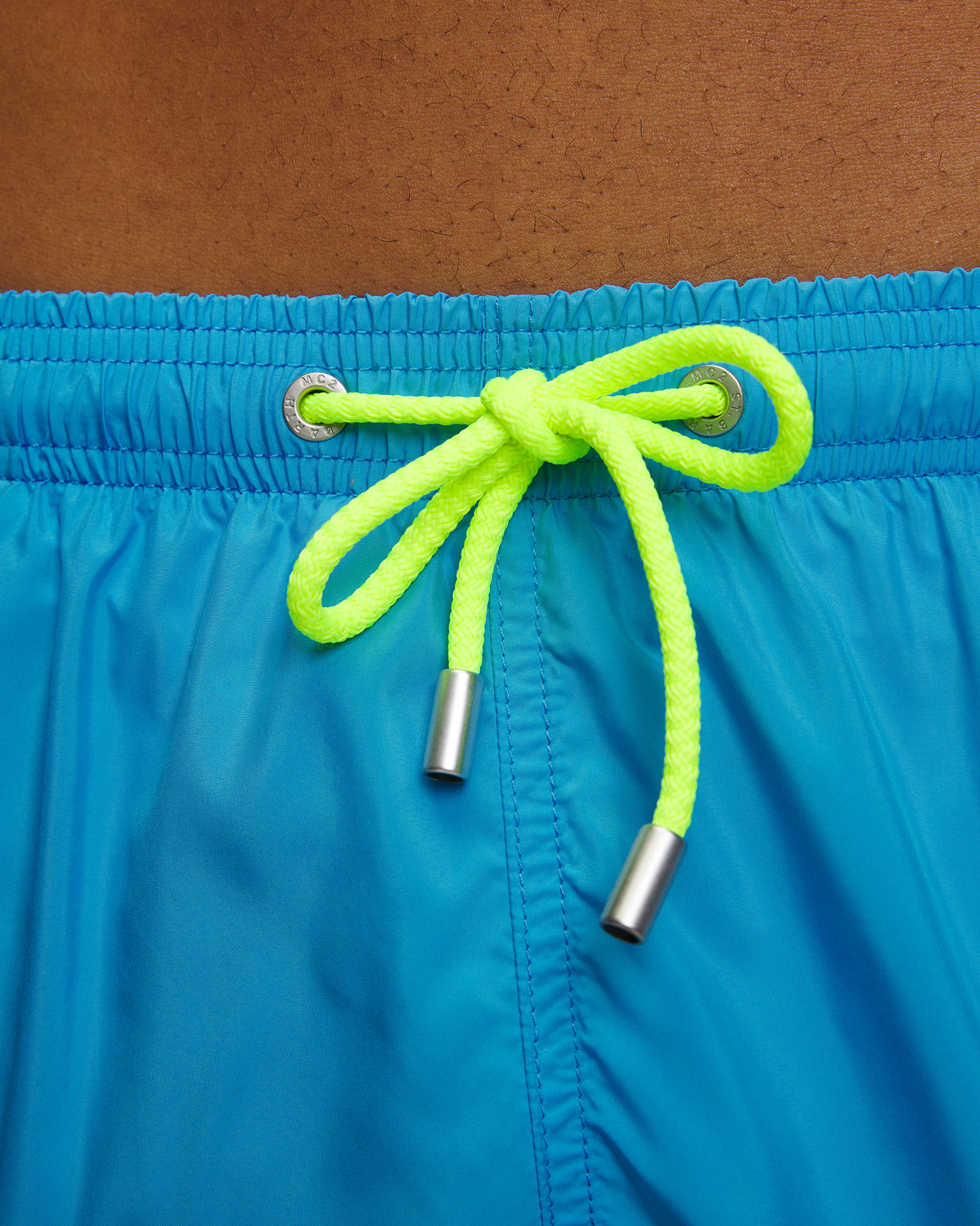 Short de bain bleu pour hommes MC2 Saint Barth Lighting Pantone