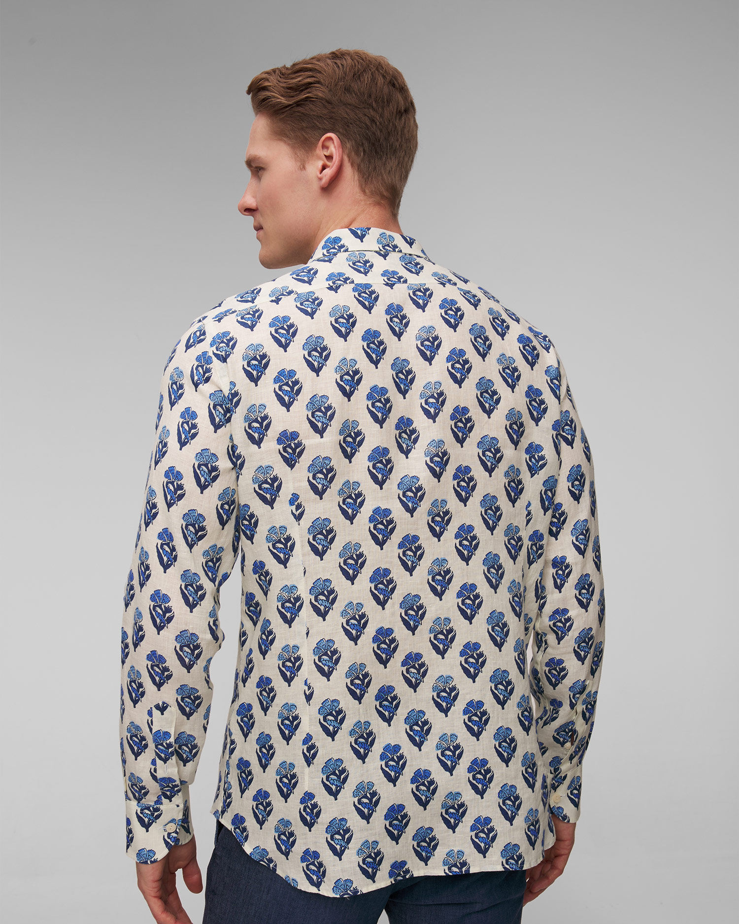 Men's linen shirt MC2 Saint Barth