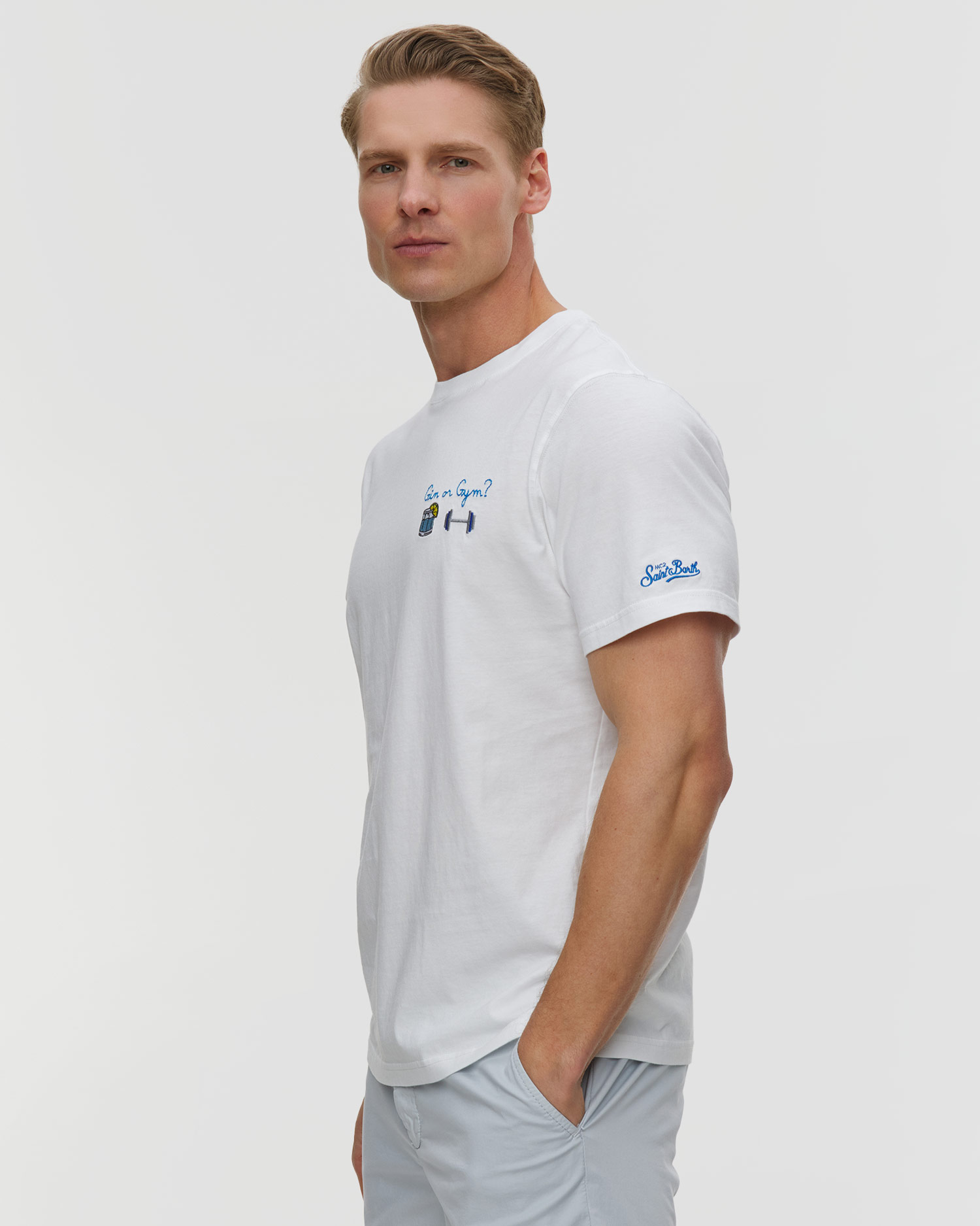 Men's T-shirt MC2 Saint Barth Portofino