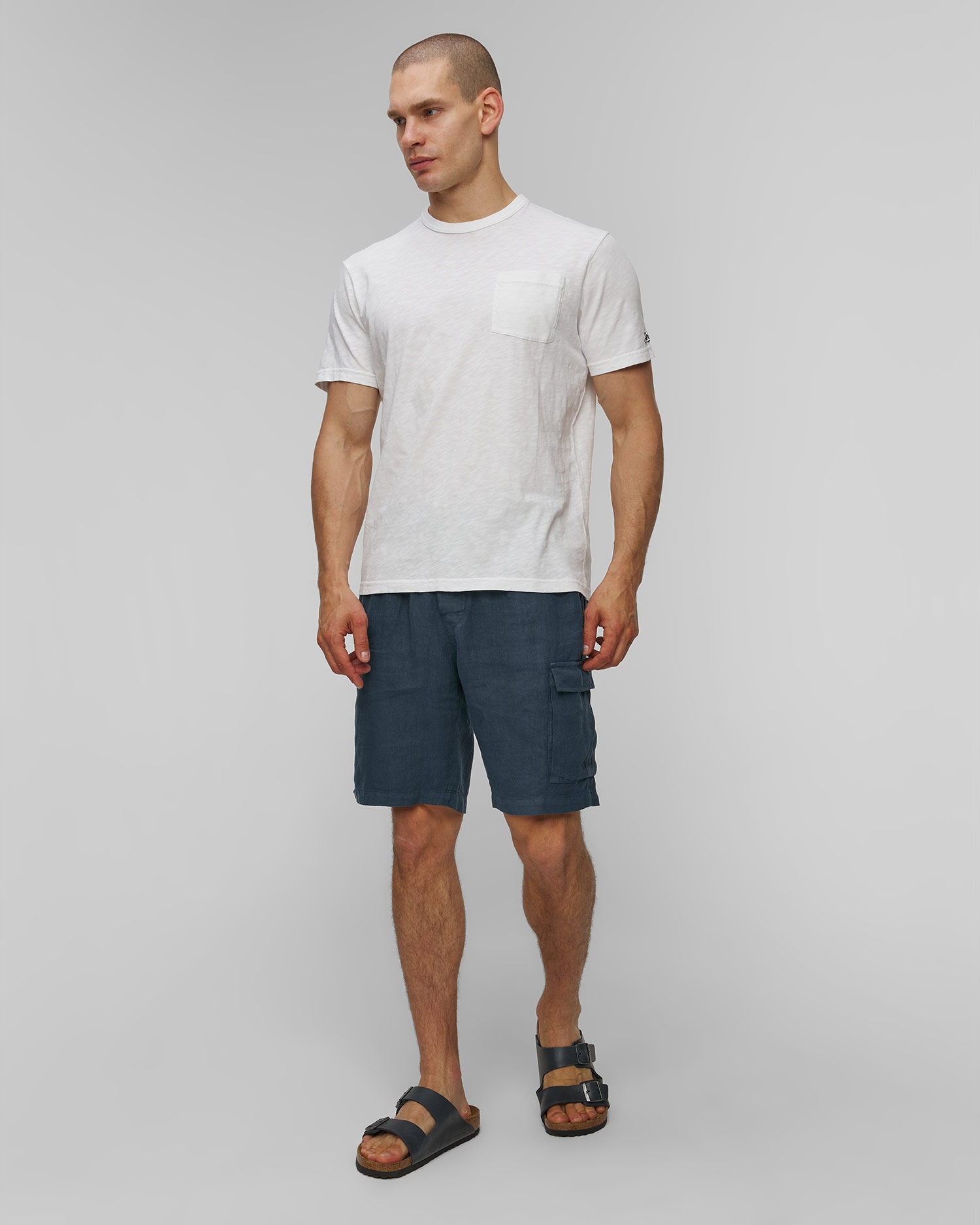 Men's white T-shirt MC2 Saint Barth President