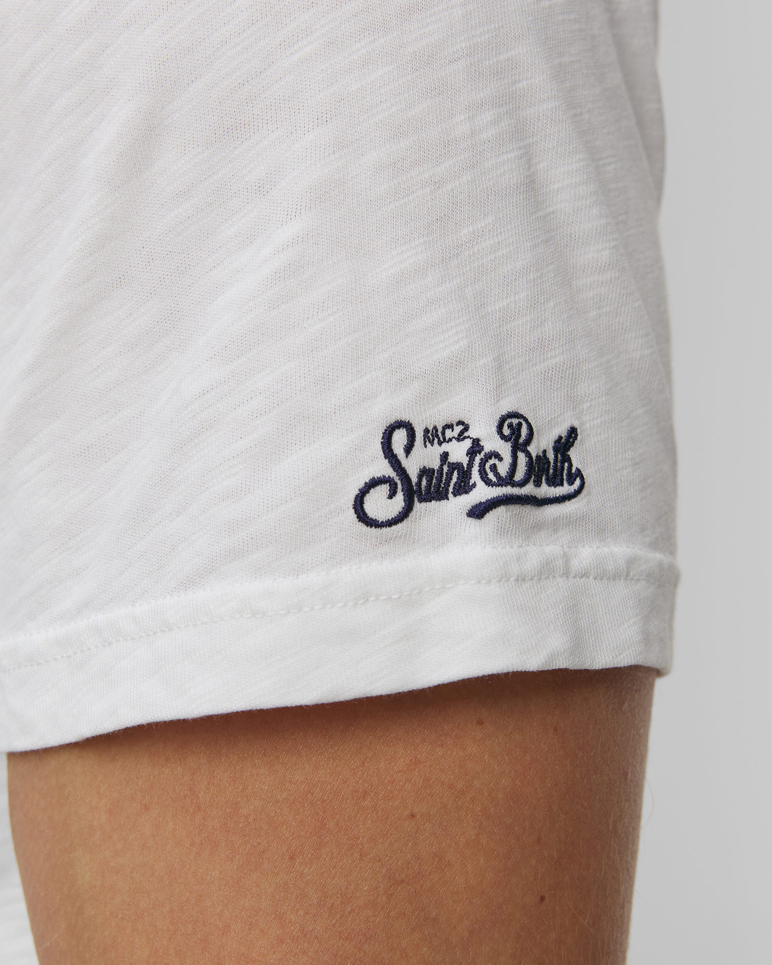 MC2 Saint Barth President Herren-T-Shirt in Weiß
