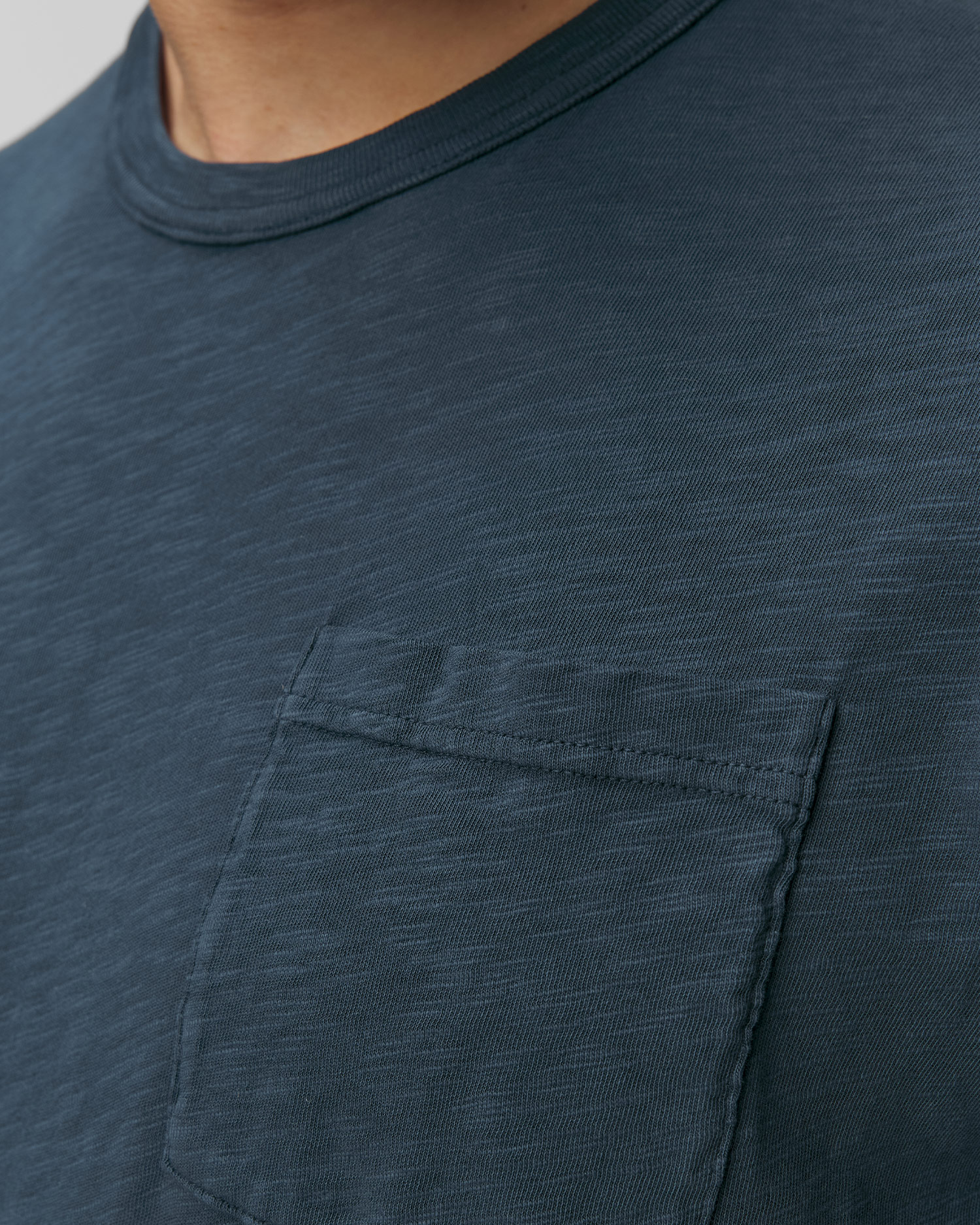 Men's navy blue T-shirt MC2 Saint Barth President