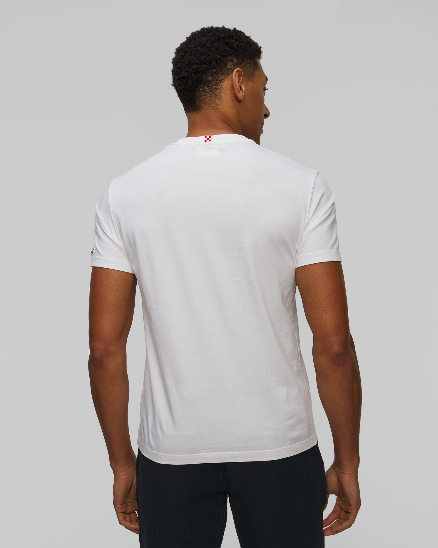 Biały T-shirt z nadrukiem męski MC2 Saint Barth