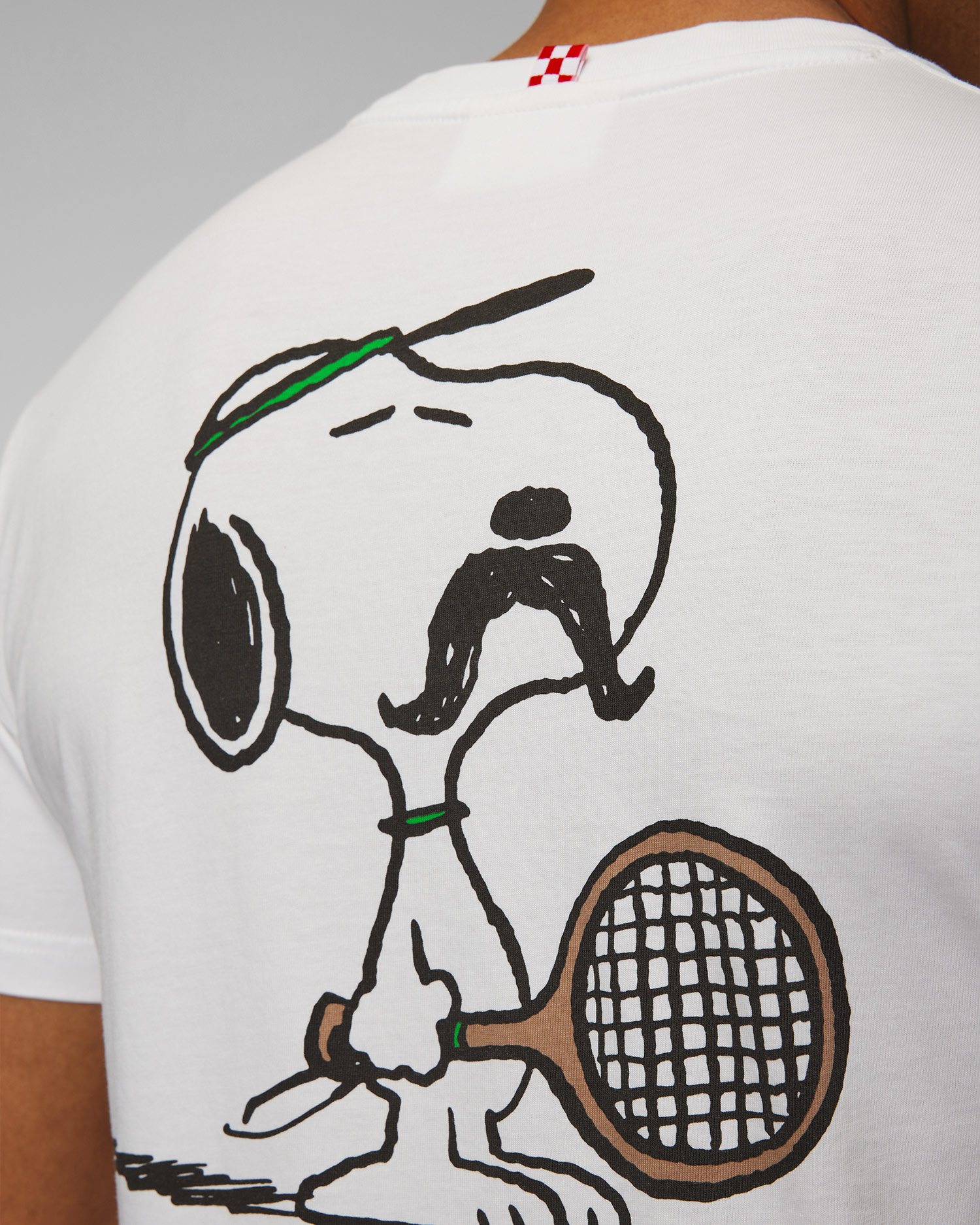 Men's white printed T-shirt MC2 Saint Barth