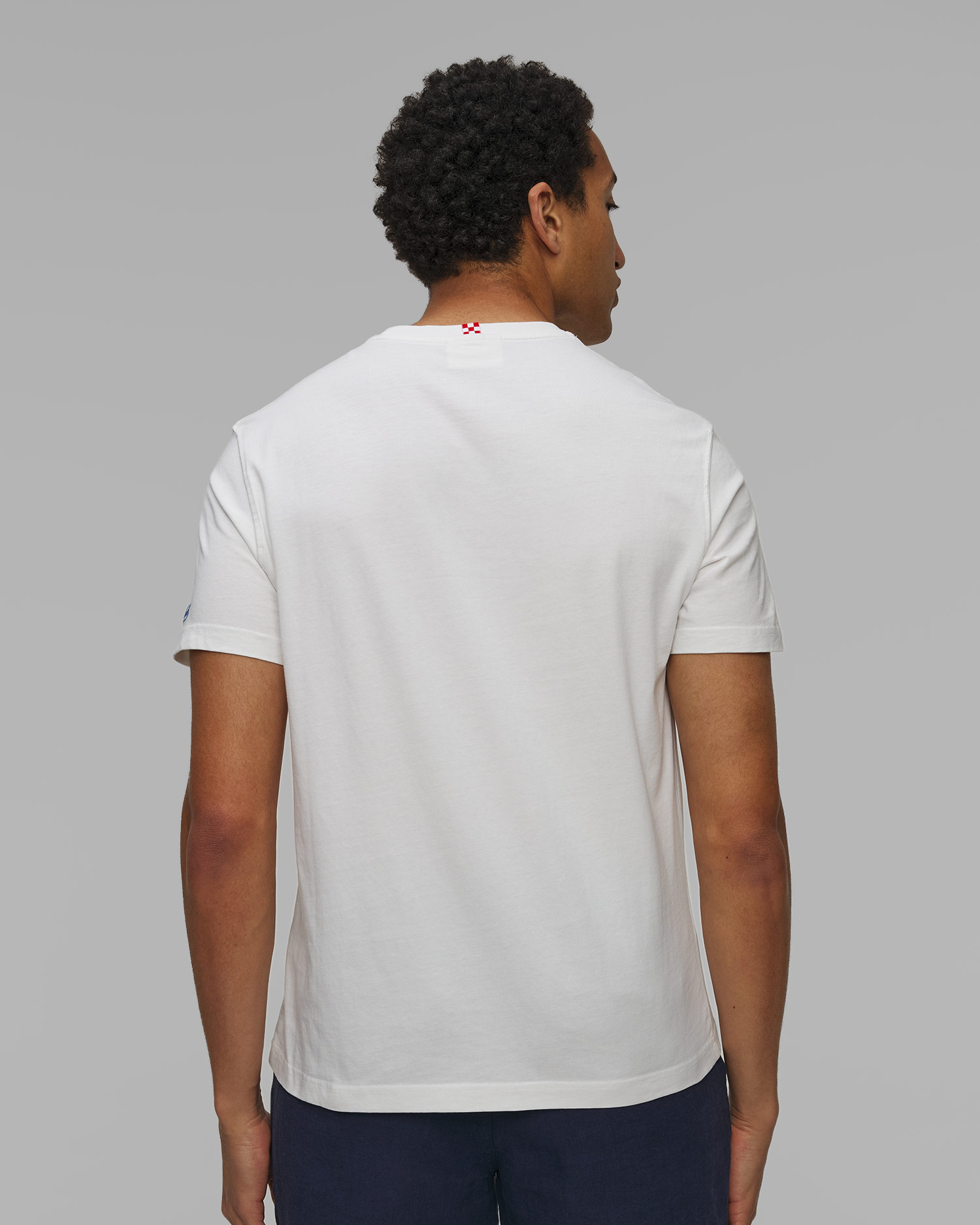 Pánske biele tričko s potlačou MC2 Saint Barth