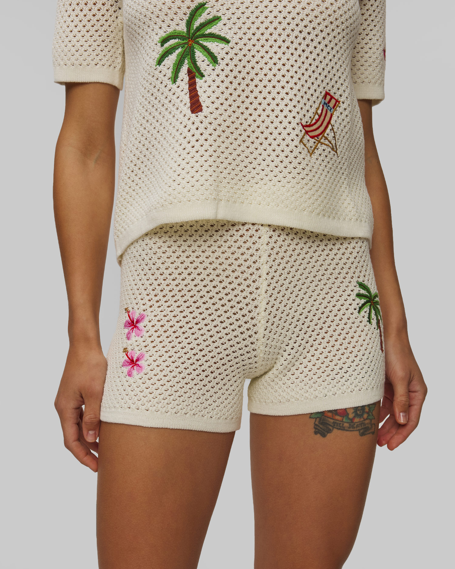Women's knitted shorts MC2 Saint Barth Yvette