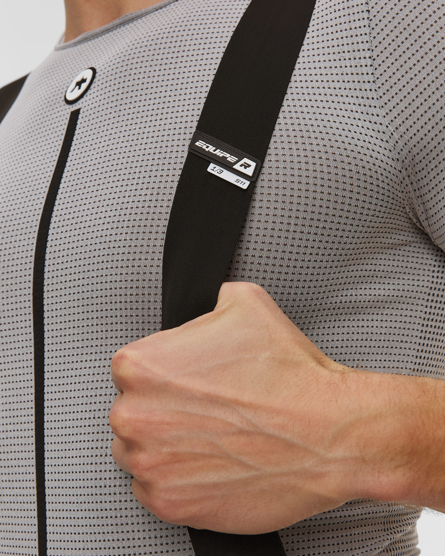 Pánske cyklistické šortky Assos Equipe R Bib Shorts S11 tmavomodré