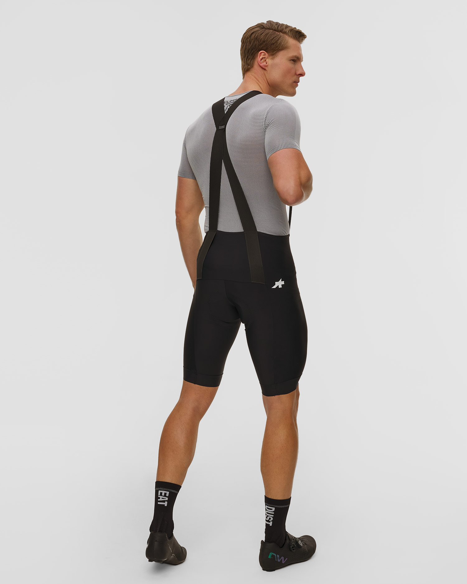 Pánske cyklistické šortky na traky Assos Mille Gt Bib Shorts S11 čierne