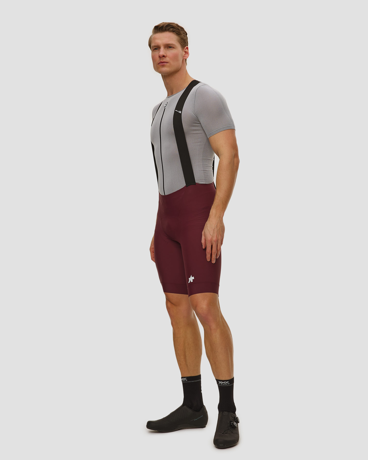 Spodenki rowerowe na szelkach męskie Assos Mille Gt Bib Shorts S11