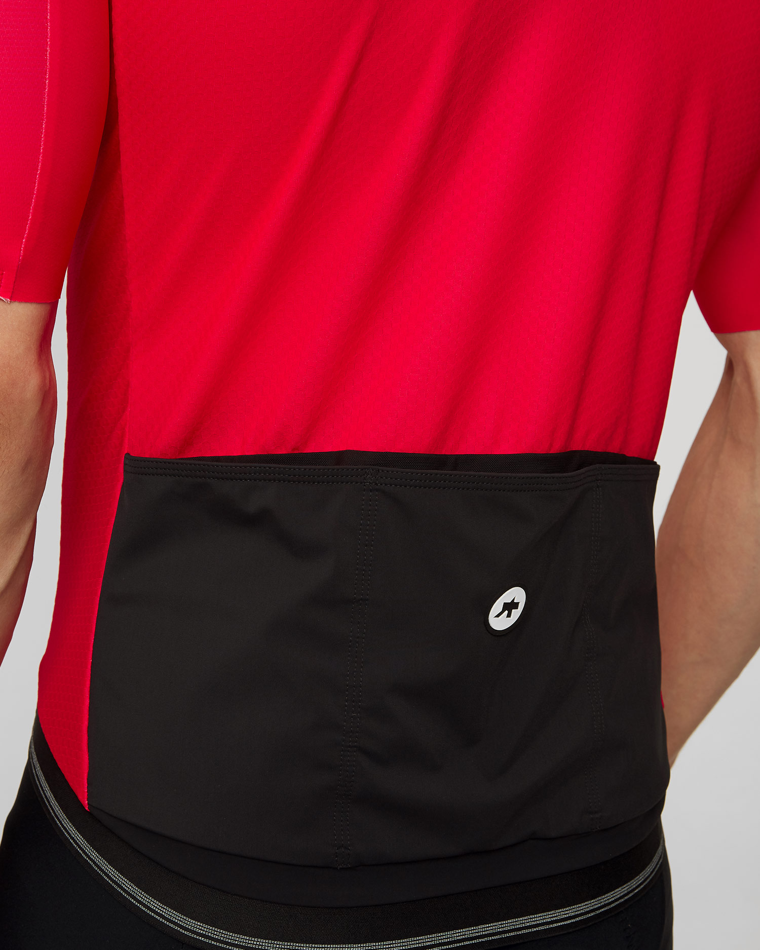 Maillot cycliste rouge pour hommes Assos Mille GT Jersey C2 Evo