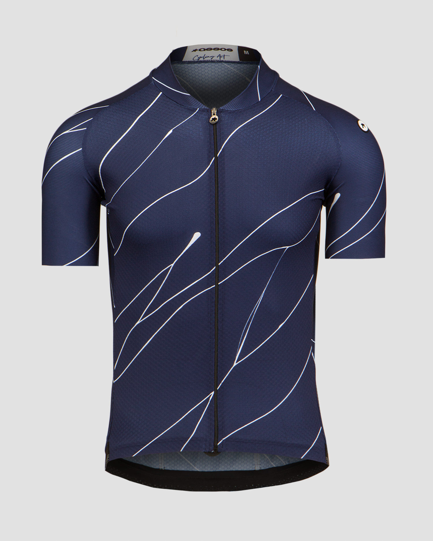 Maillot cycliste bleu marine pour hommes Assos Mille GT C2 Evo Jersey Ultrablood