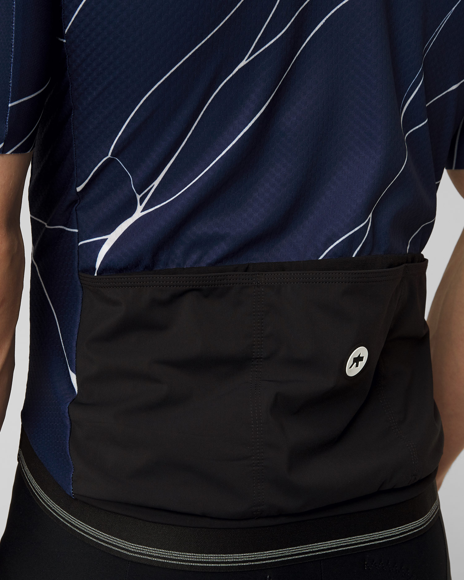 Maillot cycliste bleu marine pour hommes Assos Mille GT C2 Evo Jersey Ultrablood