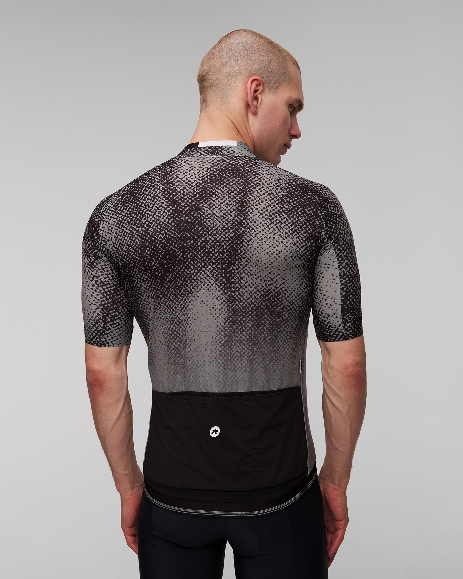 Maillot cycliste rouge pour hommes Assos Mille Gt Jersey Heat Map