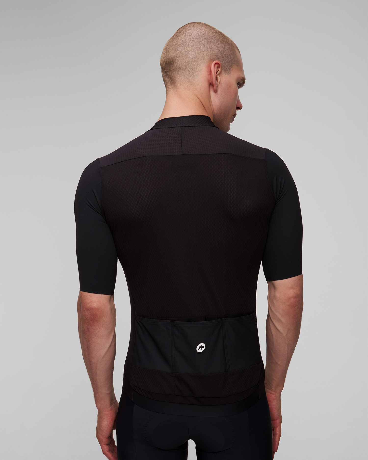 Černý pánský cyklistický dres Assos Mille Gt Jersey S11