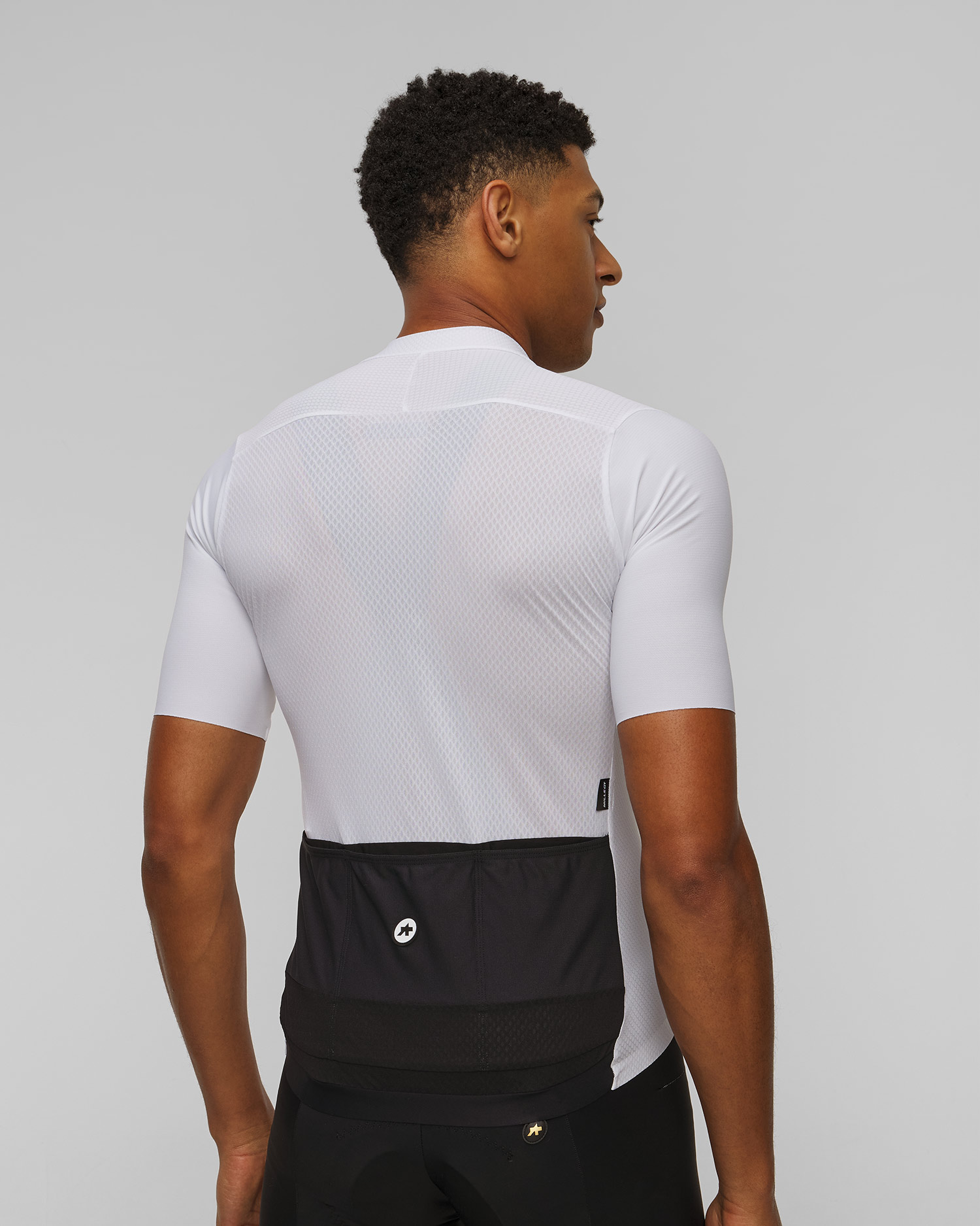 Men's cycling T-shirt Assos Mille GT Jersey S11 white