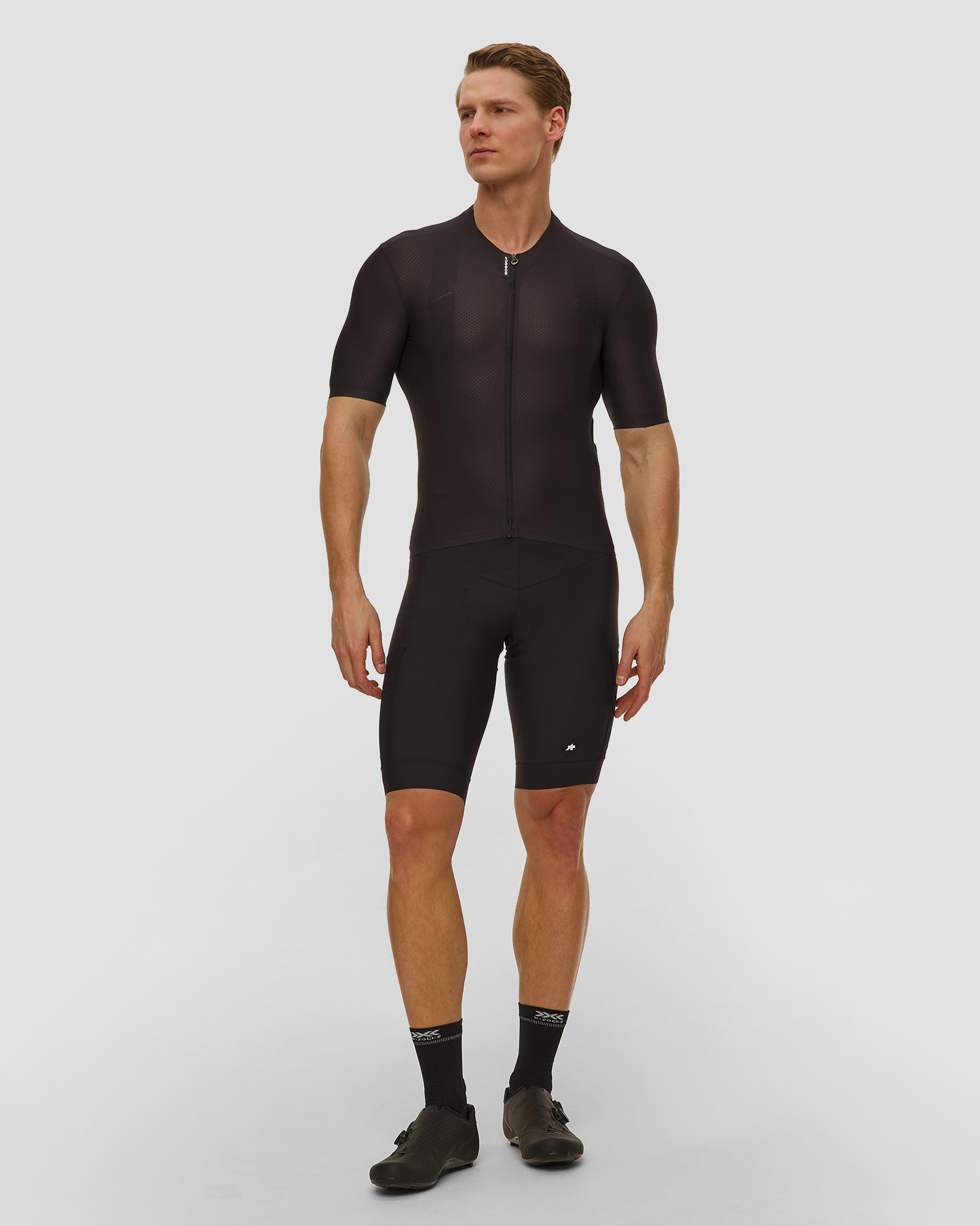 Pánsky cyklistický dres Assos Equipe R Jersey S11 čierny