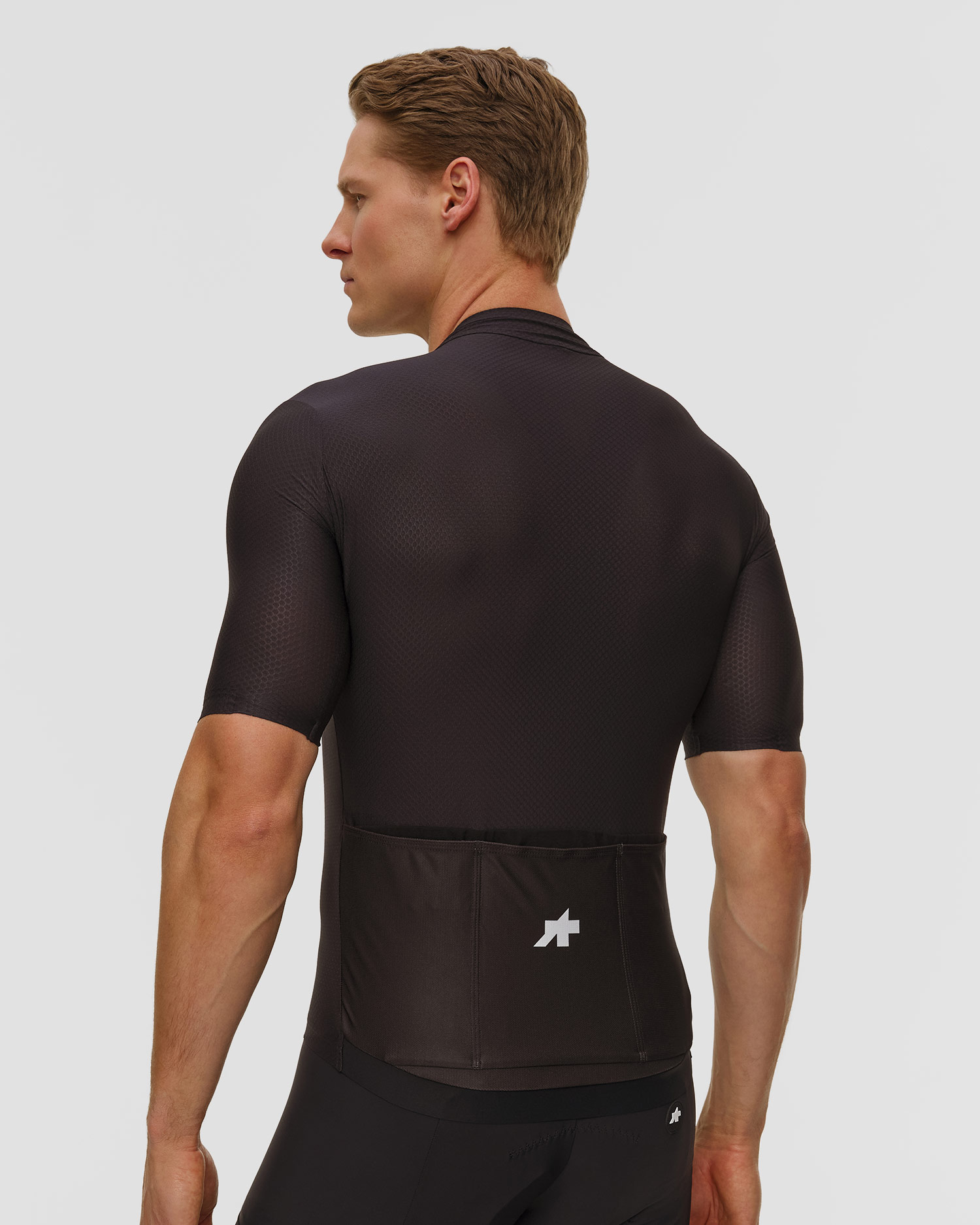 Pánsky cyklistický dres Assos Equipe R Jersey S11 čierny