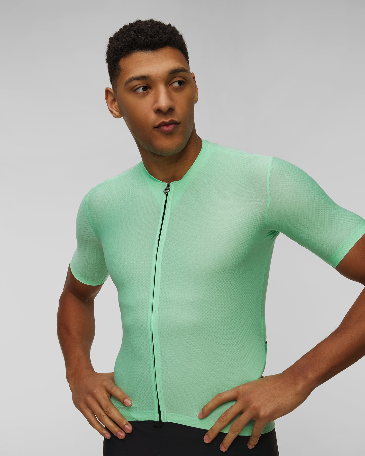 Koszulka rowerowa męska Assos Equipe R Jersey S11 zielona, Kolor/Wzór: Zielony