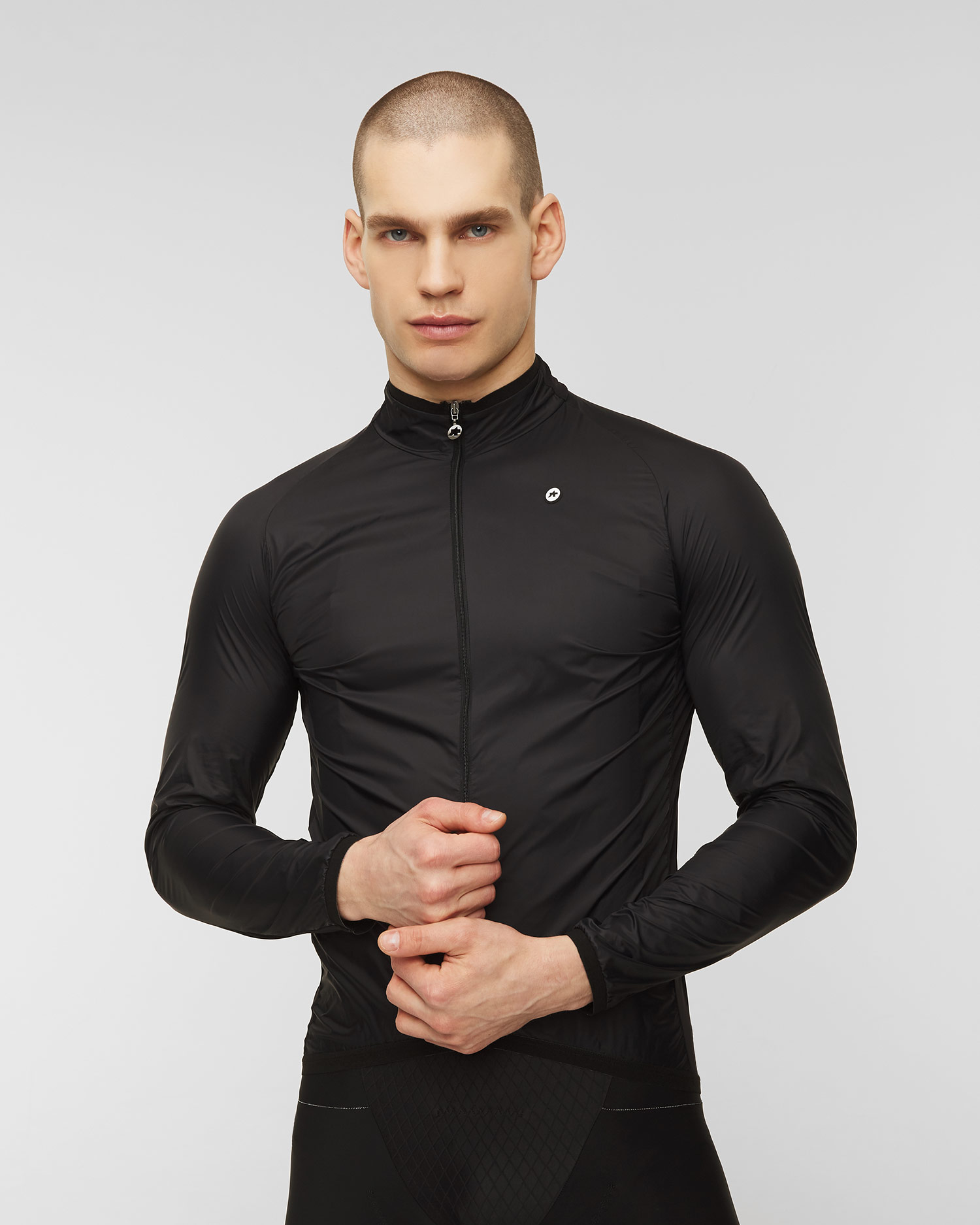 Assos Mille GT Wind Jacket C2 Fahrradjacke, Farbe/Muster: Czarny