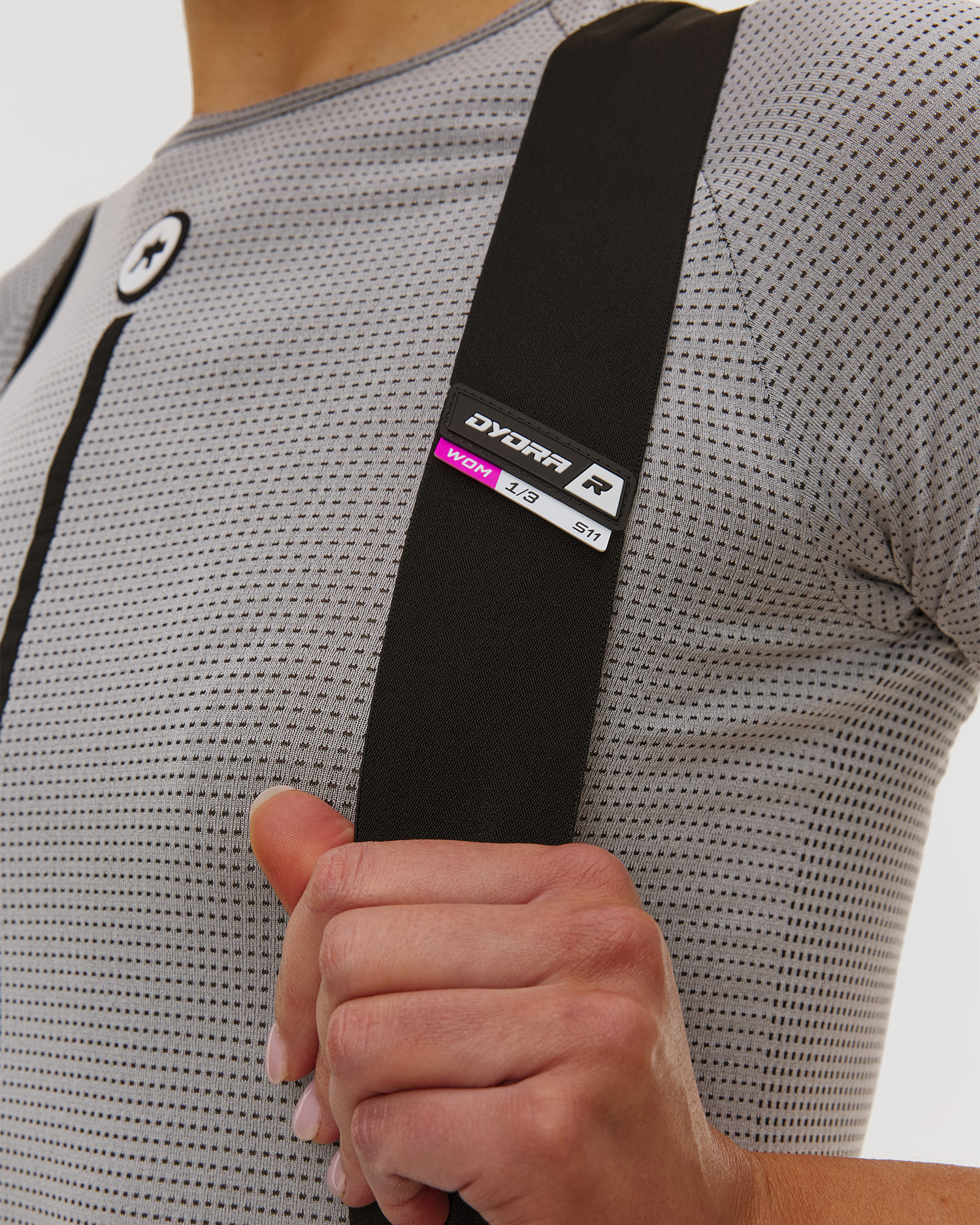 Dámske cyklistické šortky Assos Dyora R Bib S11 čierne