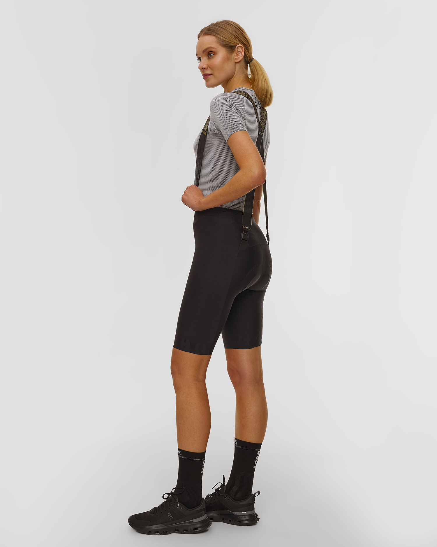 Spodenki rowerowe na szelkach damskie Assos Uma Gtv Bib Shorts S11