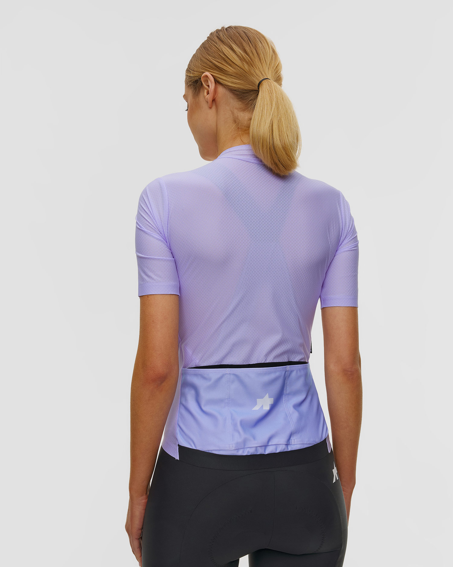 Koszulka rowerowa damska Assos Dyora R Jersey S11 fioletowa