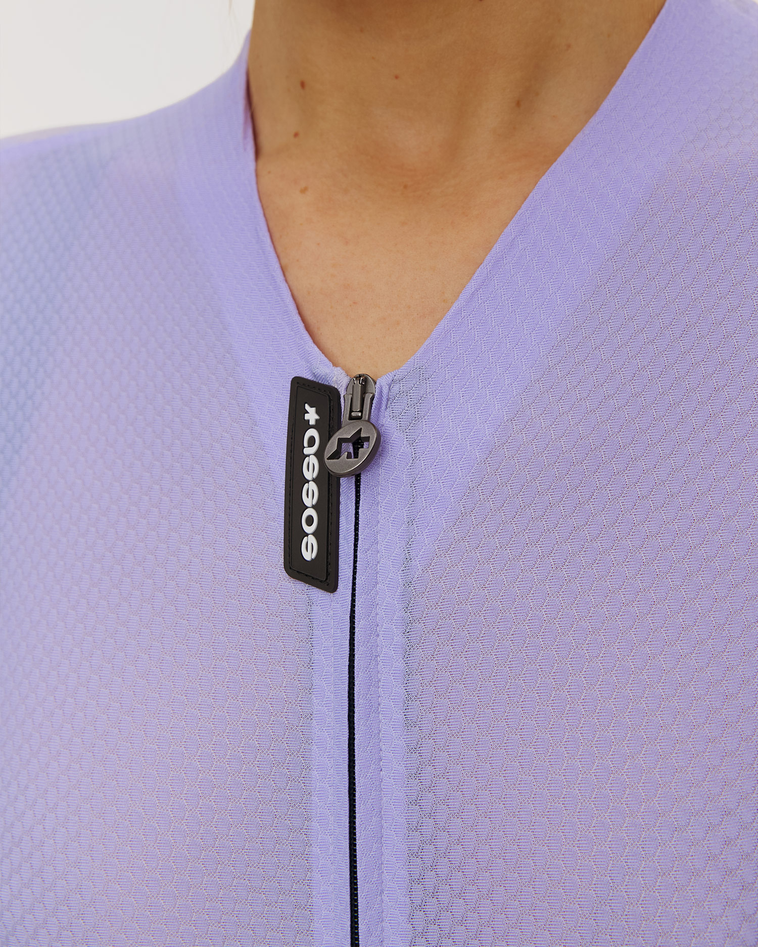 Koszulka rowerowa damska Assos Dyora R Jersey S11 fioletowa