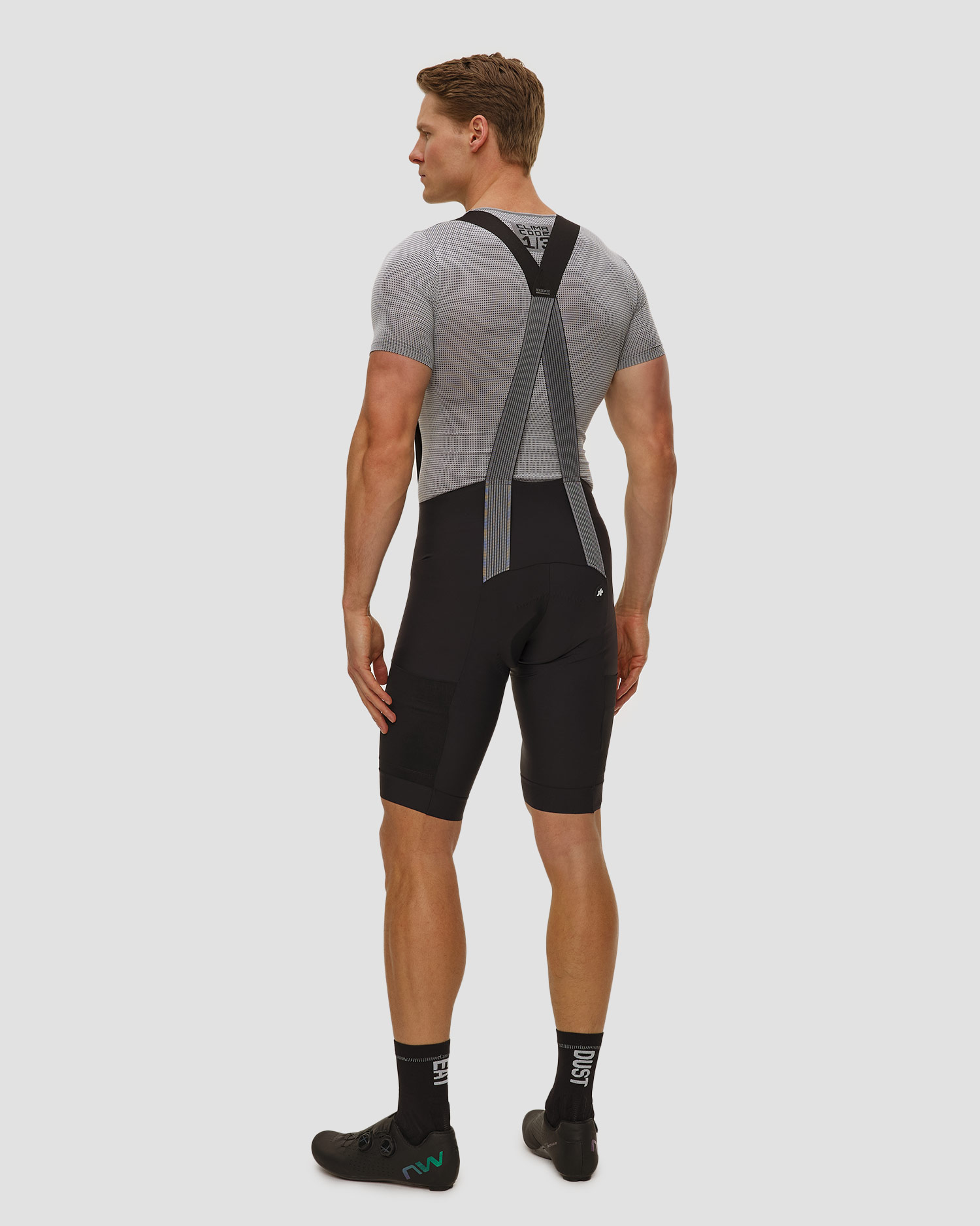 Spodenki rowerowe na szelkach męskie Assos Tactica Kieskafer Bib Shorts T5 czarne