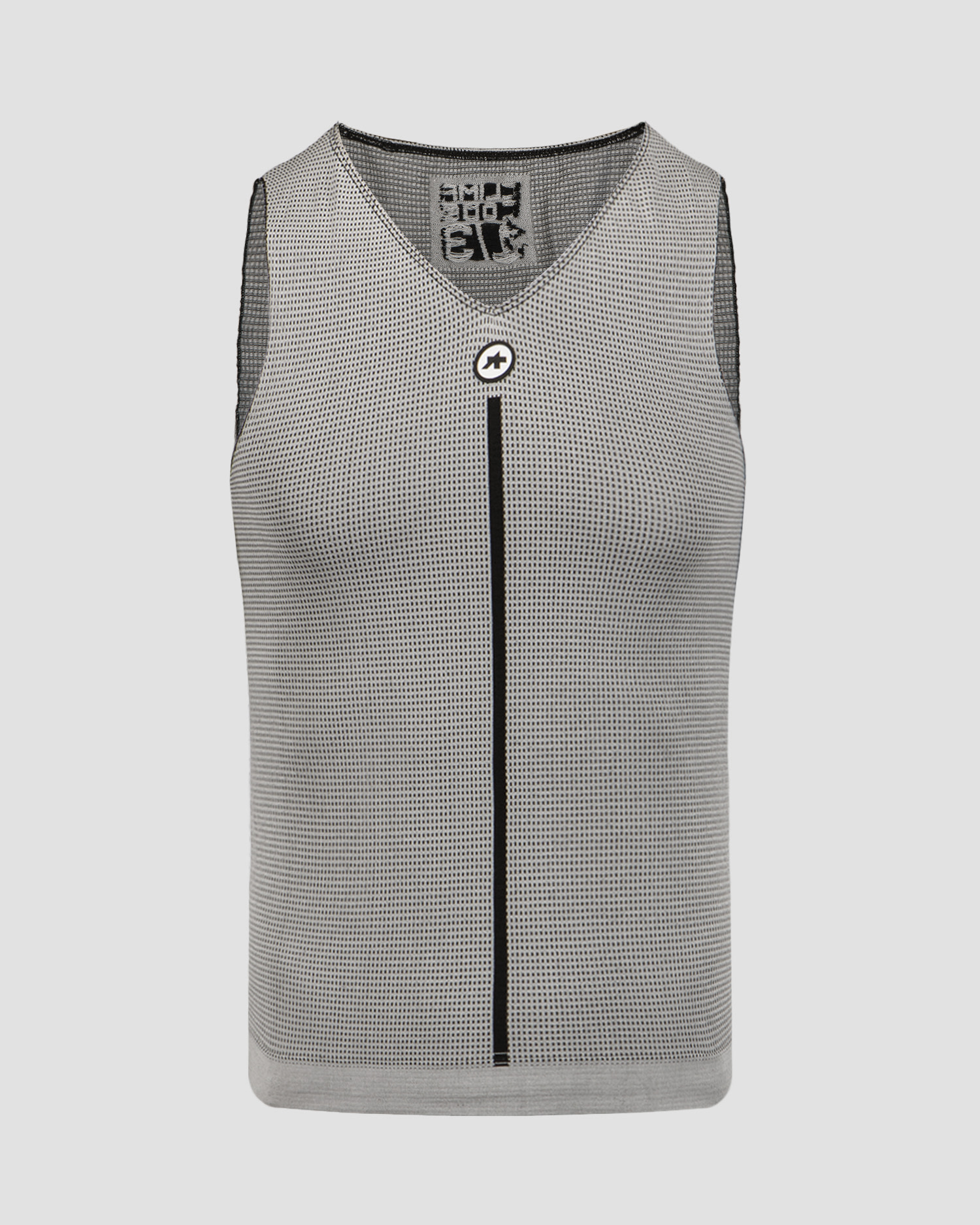 Szara potówka rowerowa męska Assos 1/3 NS Skin Layer P1