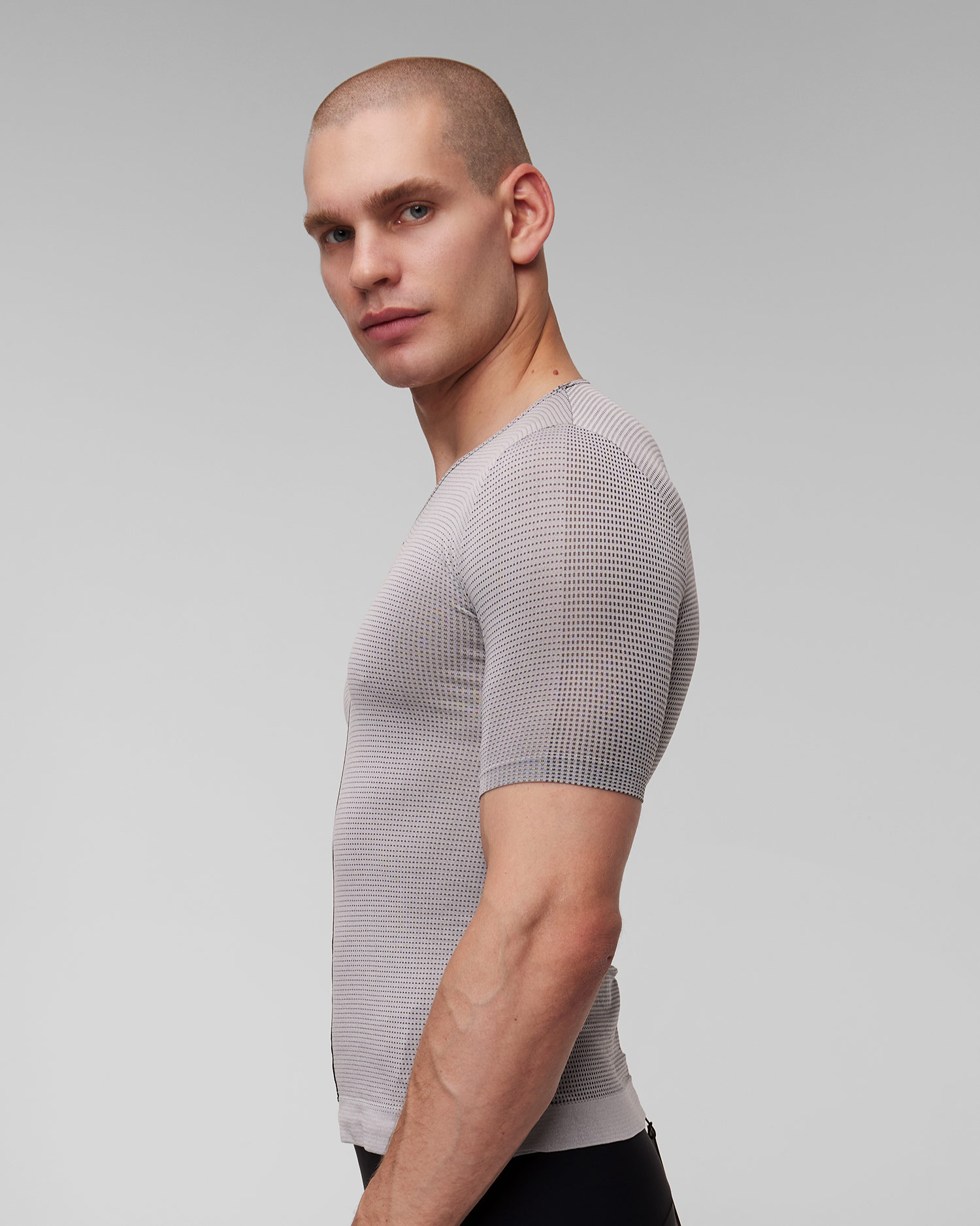 Assos 1/3 SS Skin Layer P1 Radtrikot für Herren in Grau
