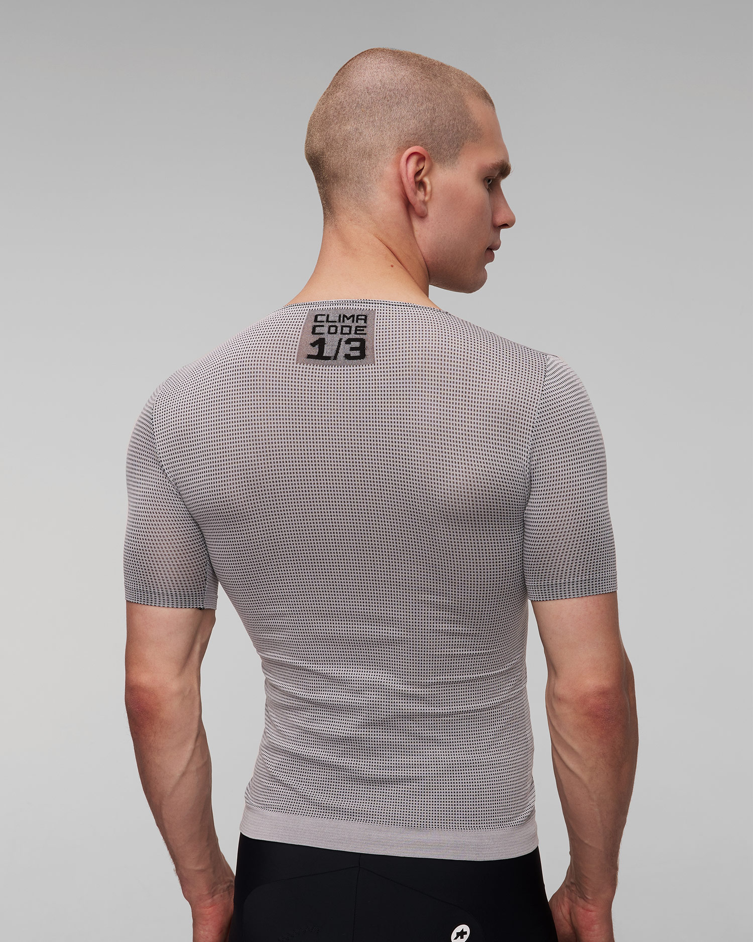 Assos 1/3 SS Skin Layer P1 Radtrikot für Herren in Grau