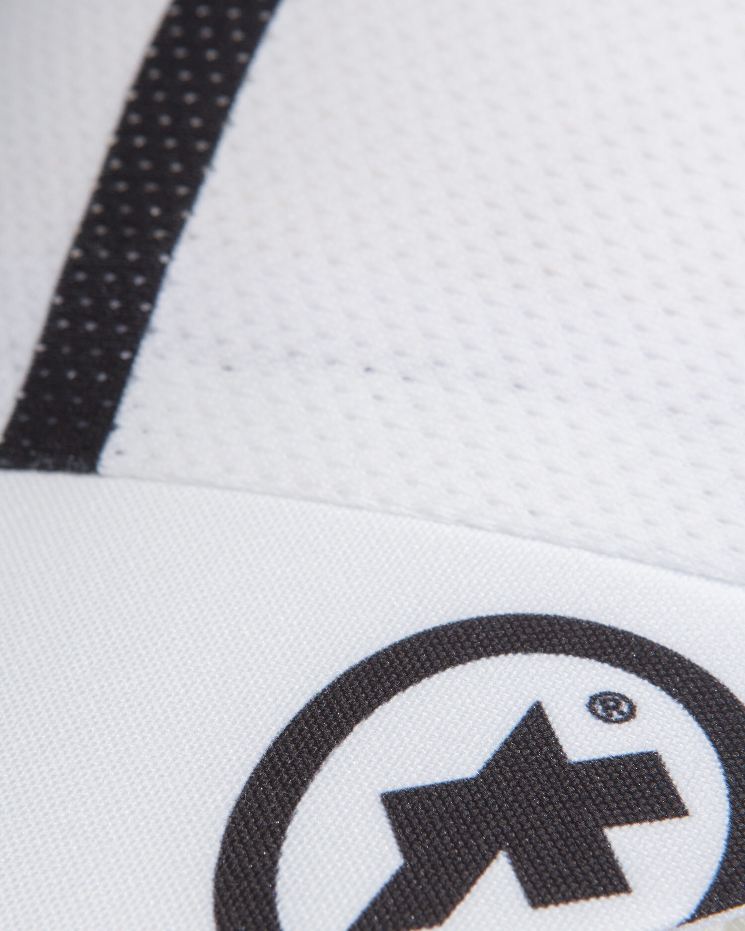 Bílá pánská cyklistická kšiltovka Assos Cap