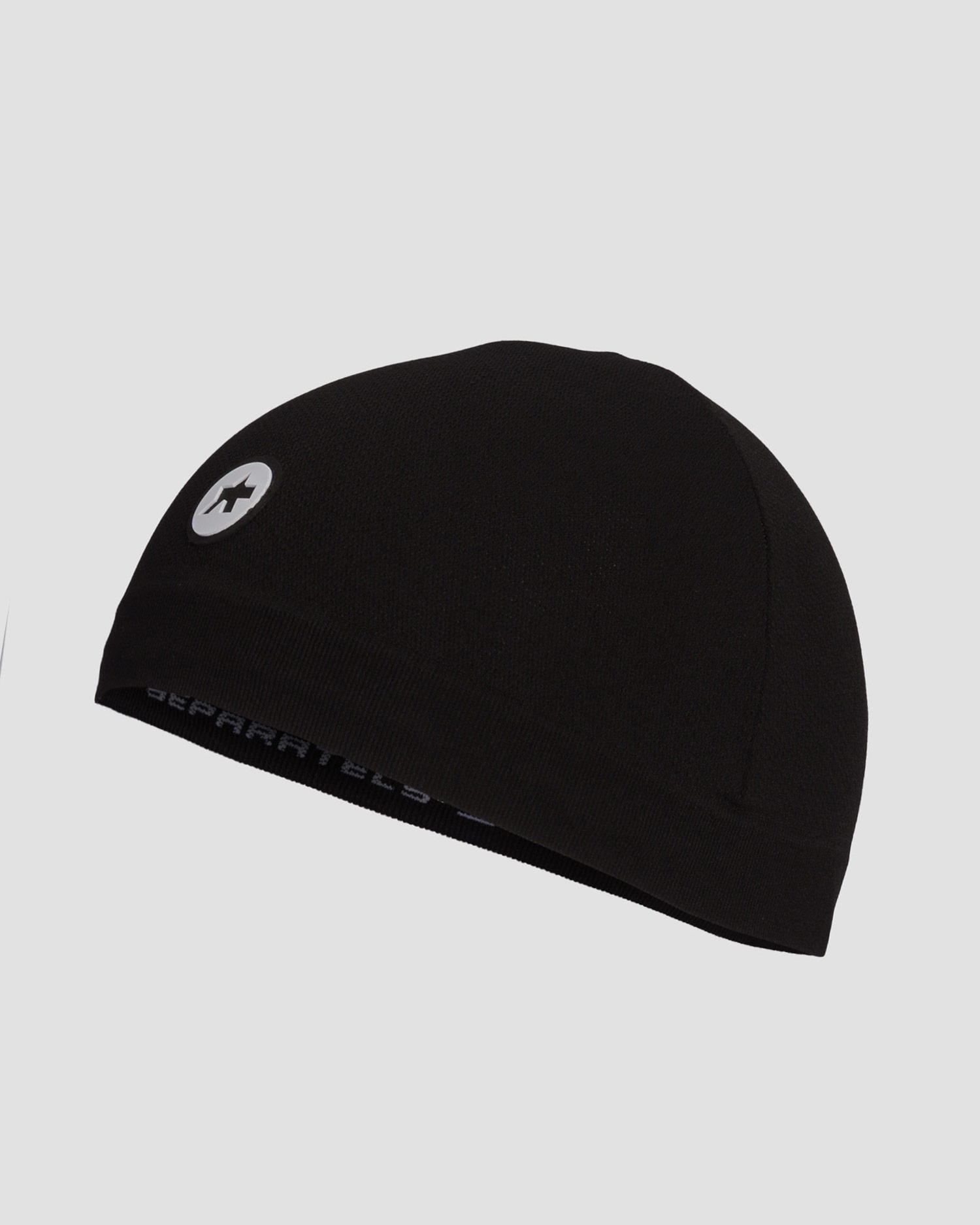 Bonnet de cyclisme noir Assos Robo Cap