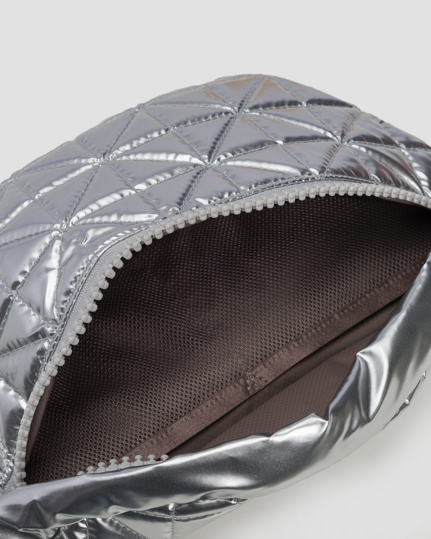 Women's bum bag Vee Collective Vee Fanny Pack silver