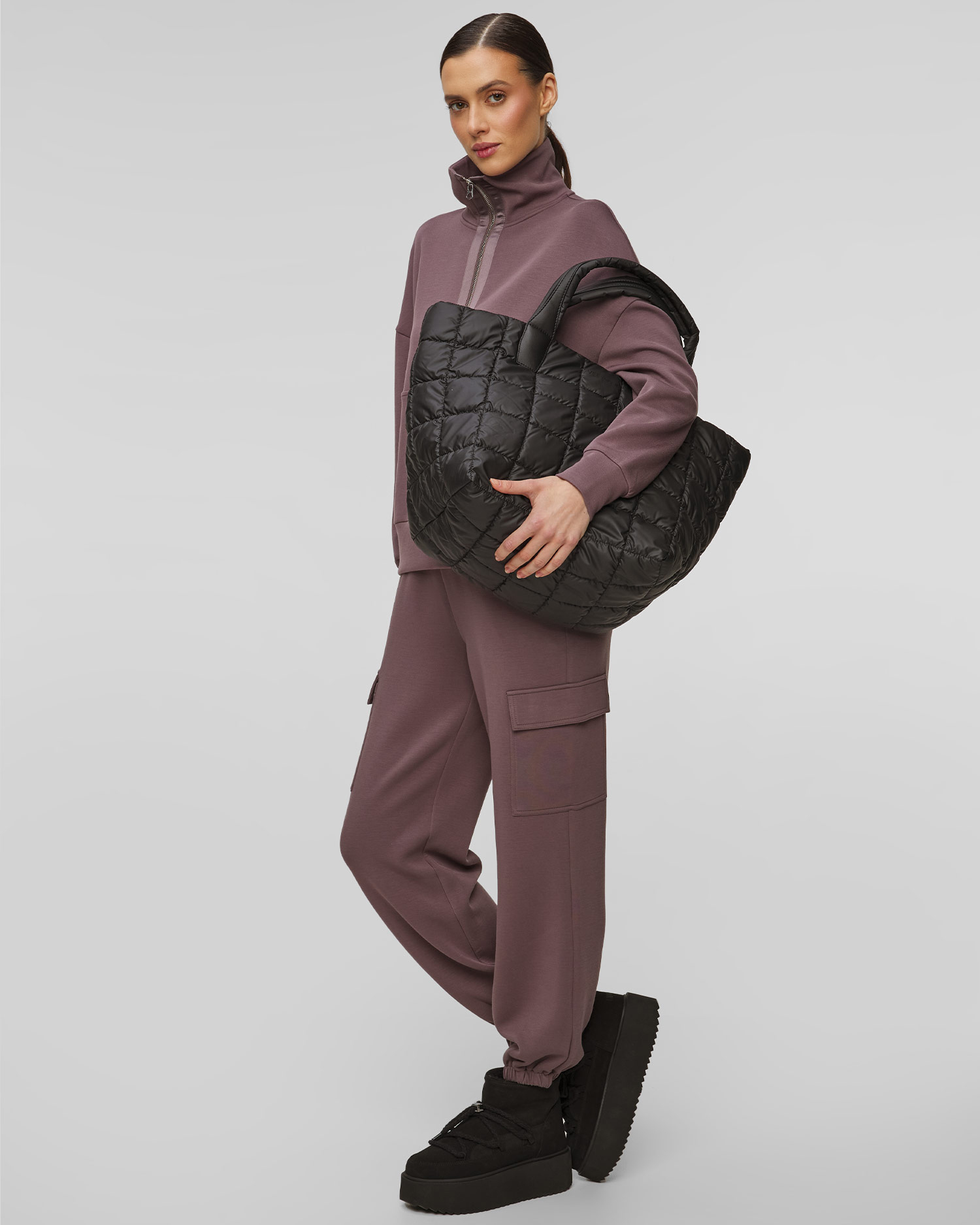 Dámska čierna taška Vee Collective Porter Tote Medium