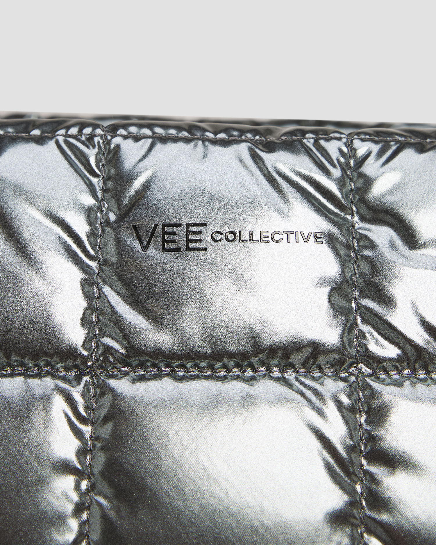 Dámska kabelka Vee Collective Porter Tote Small Gadget strieborná